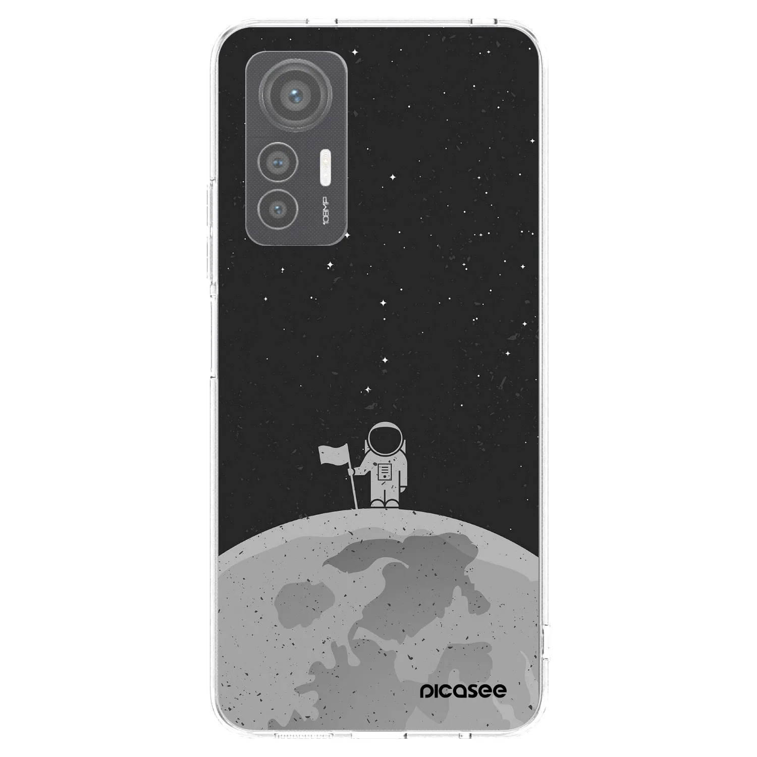Picasee silikónový prehľadný obal pre Xiaomi 12 Lite - Astronaut