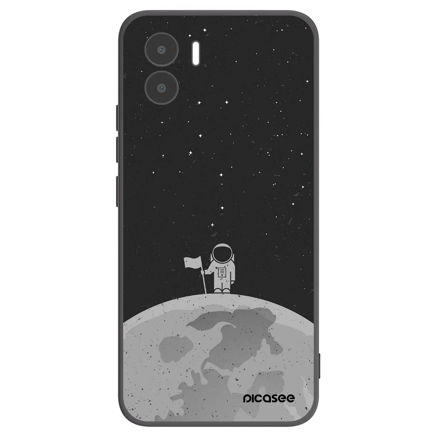 Picasee silikónový čierny obal pre Xiaomi Redmi A1 - Astronaut