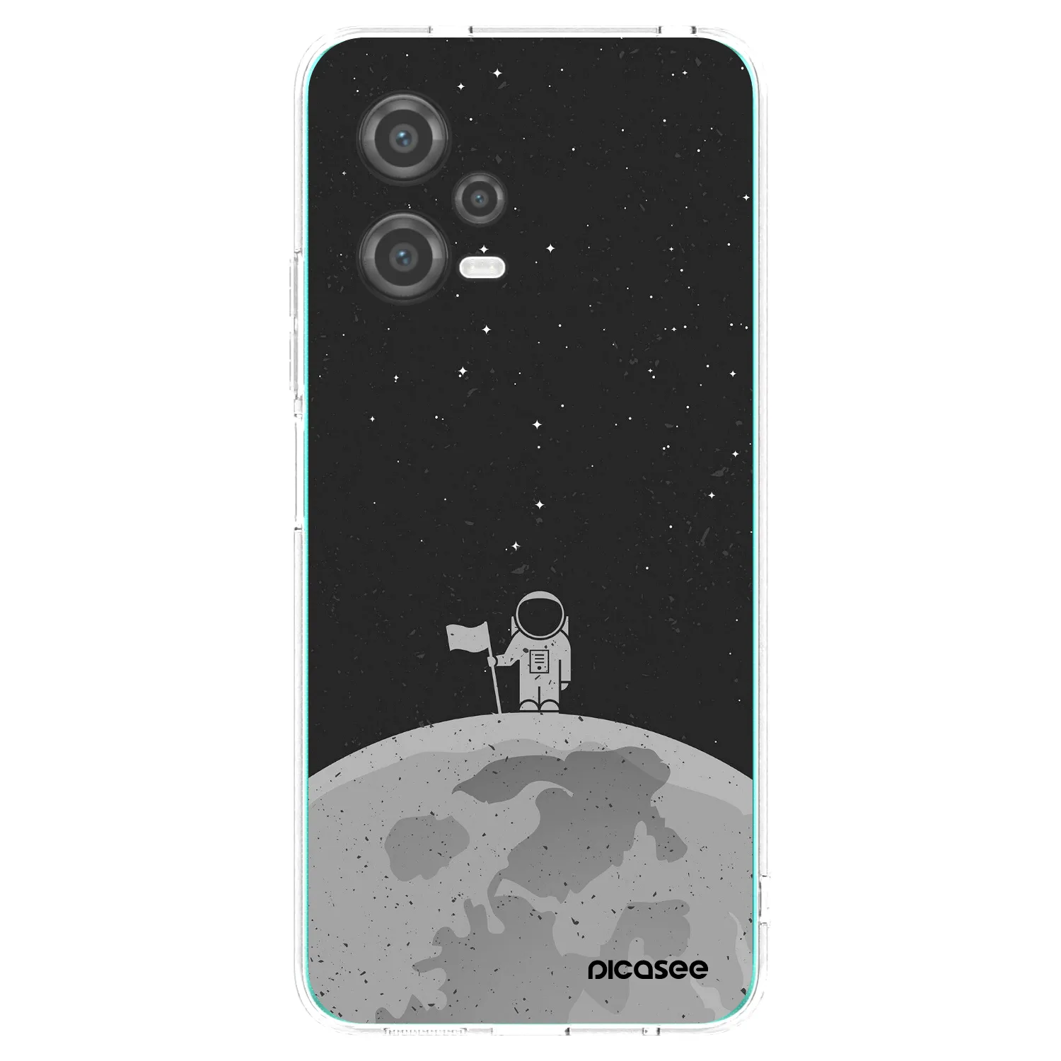 Picasee silikónový prehľadný obal pre Xiaomi Poco X5 - Astronaut