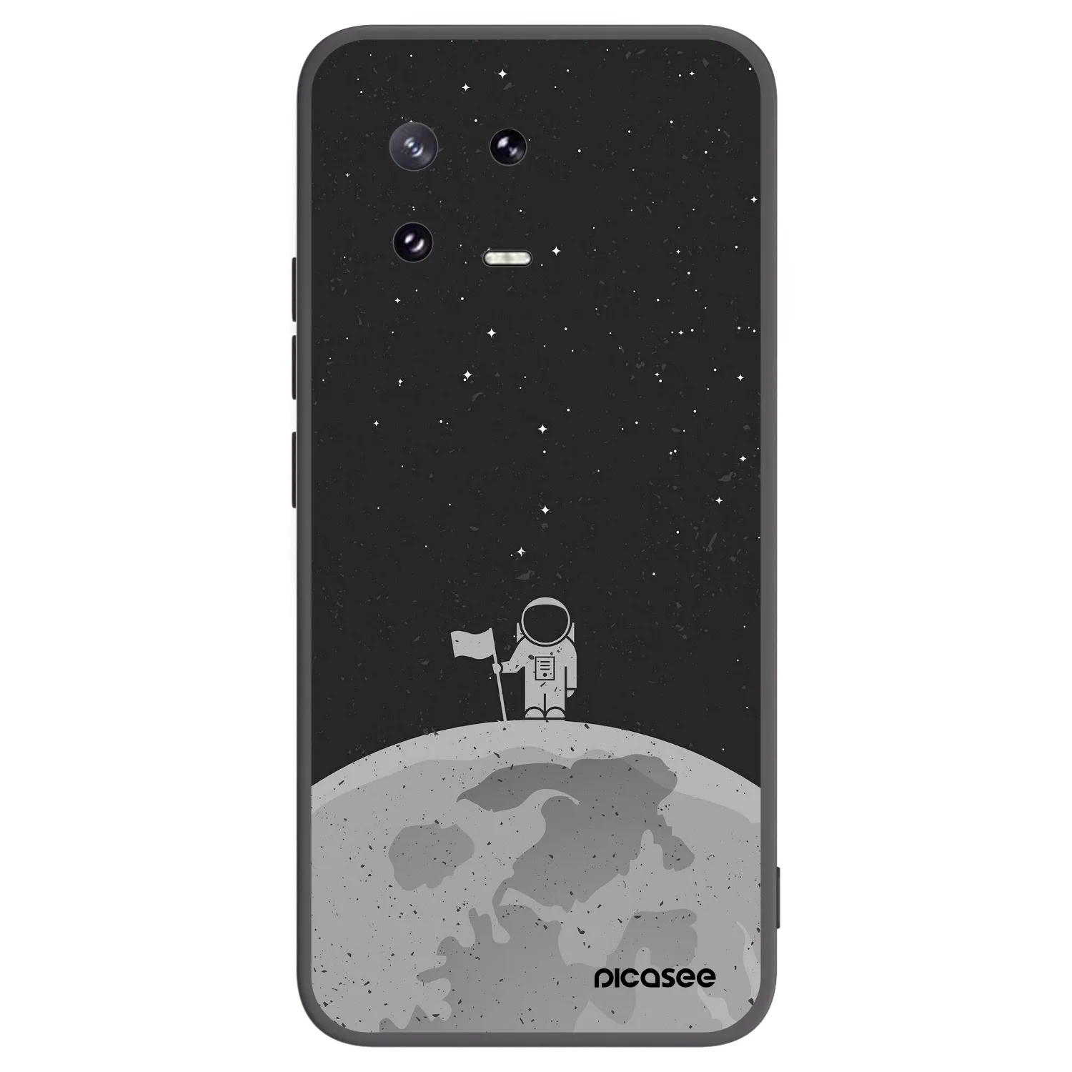 Picasee silikónový čierny obal pre Xiaomi 13 Pro - Astronaut