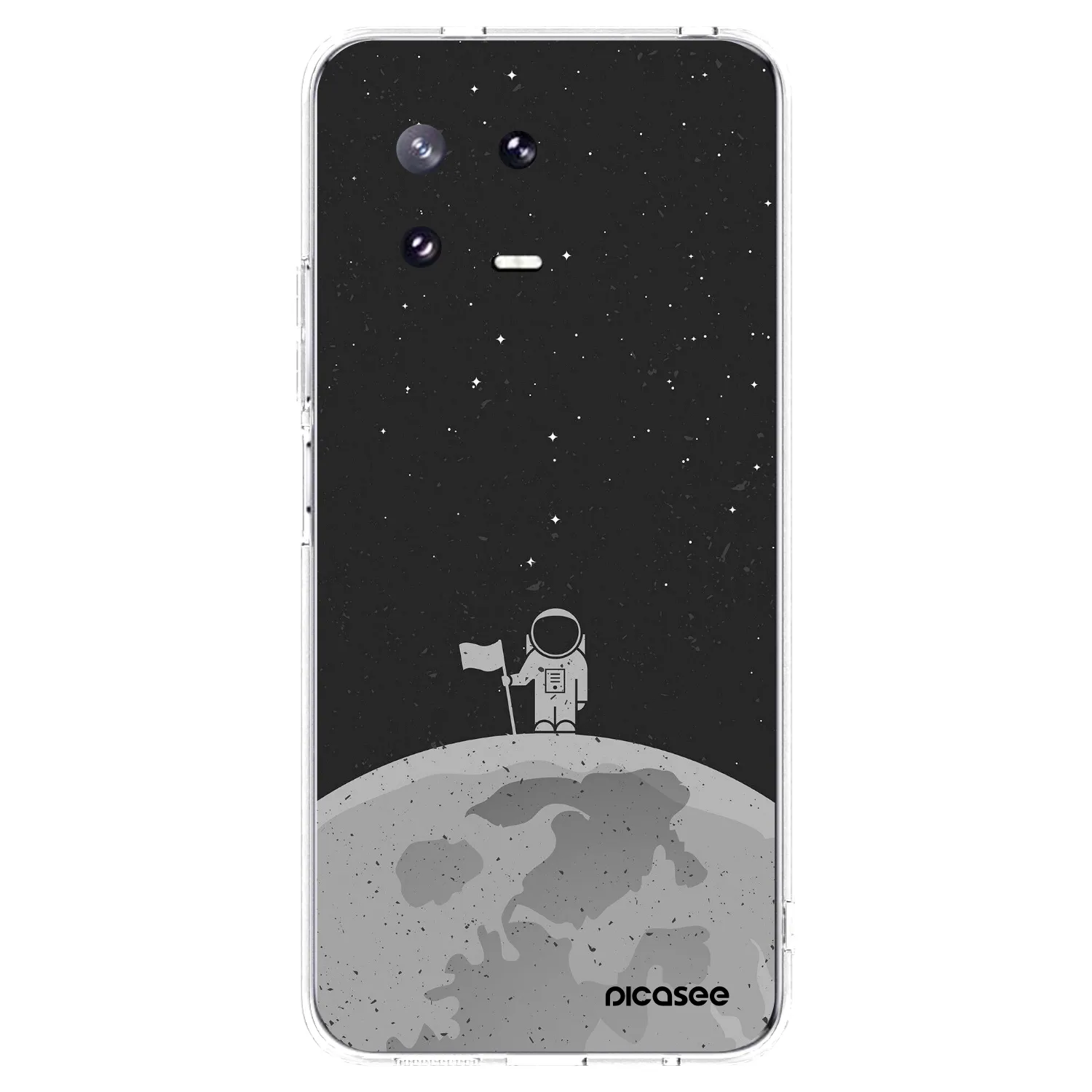 Picasee silikónový prehľadný obal pre Xiaomi 13 Pro - Astronaut