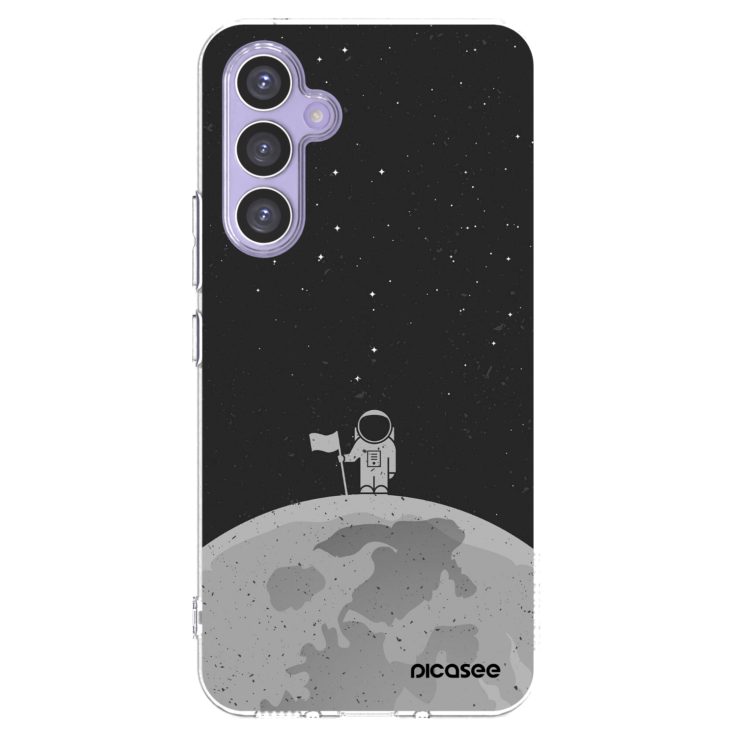 Picasee silikónový prehľadný obal pre Samsung Galaxy A54 5G A546B - Astronaut