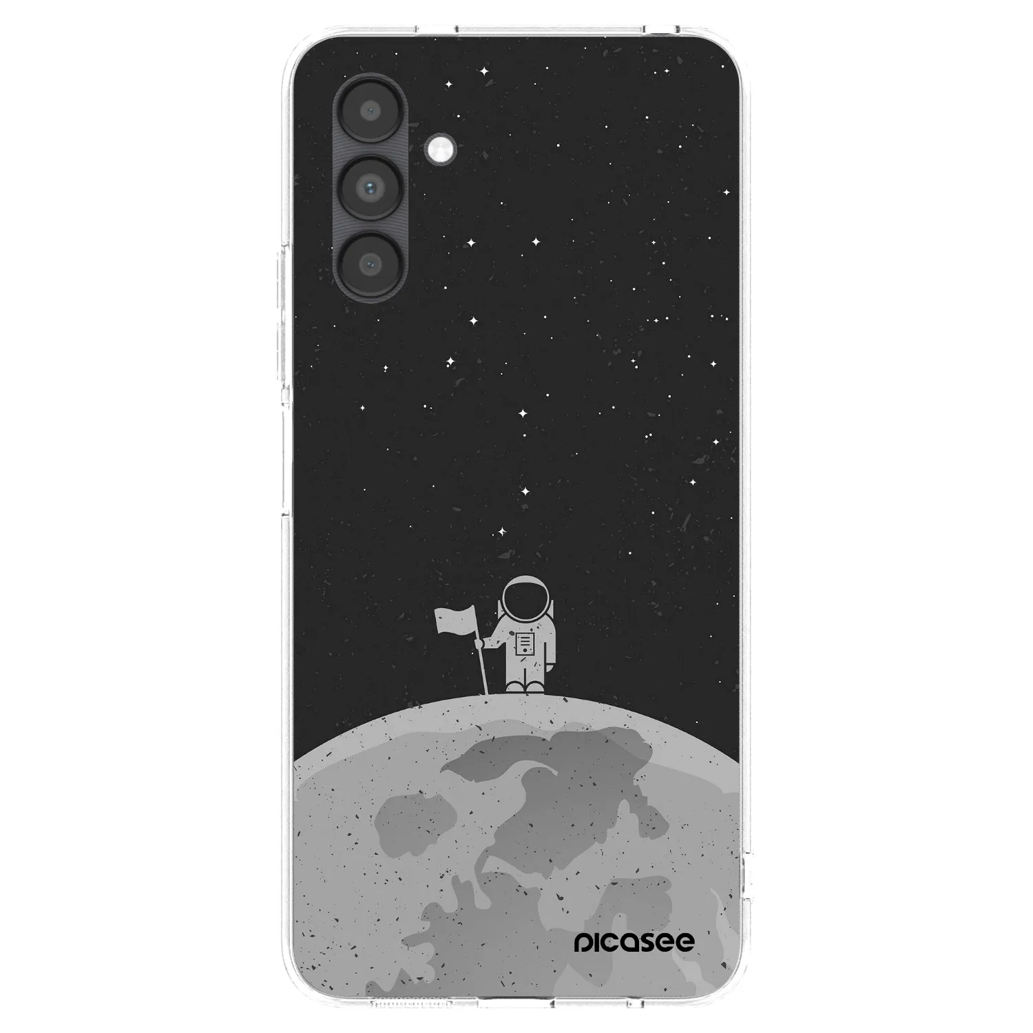 Picasee silikónový prehľadný obal pre Samsung Galaxy A04s A047F - Astronaut