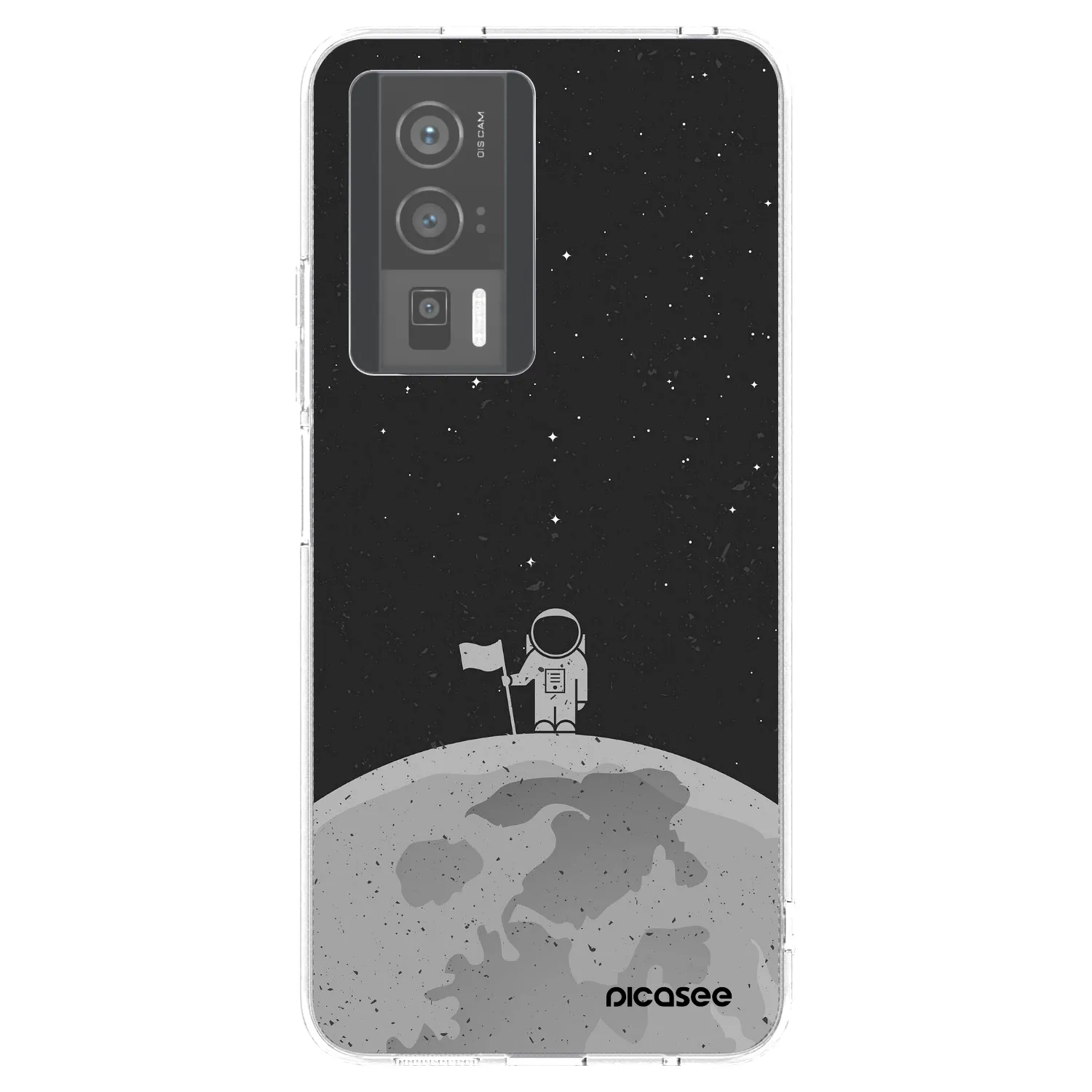 Picasee silikónový prehľadný obal pre Xiaomi Poco F5 Pro 5G - Astronaut