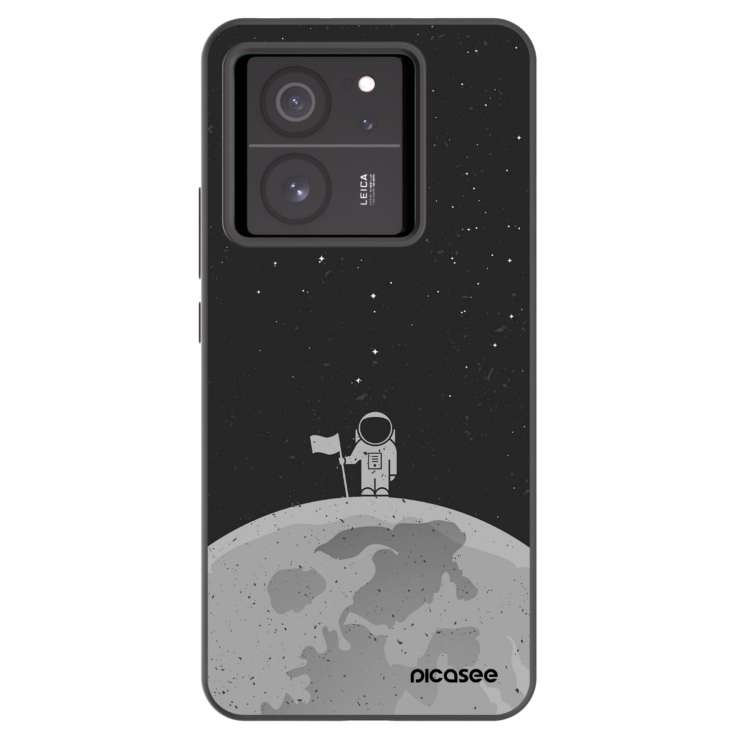 Picasee silikónový čierny obal pre Xiaomi 13T Pro - Astronaut