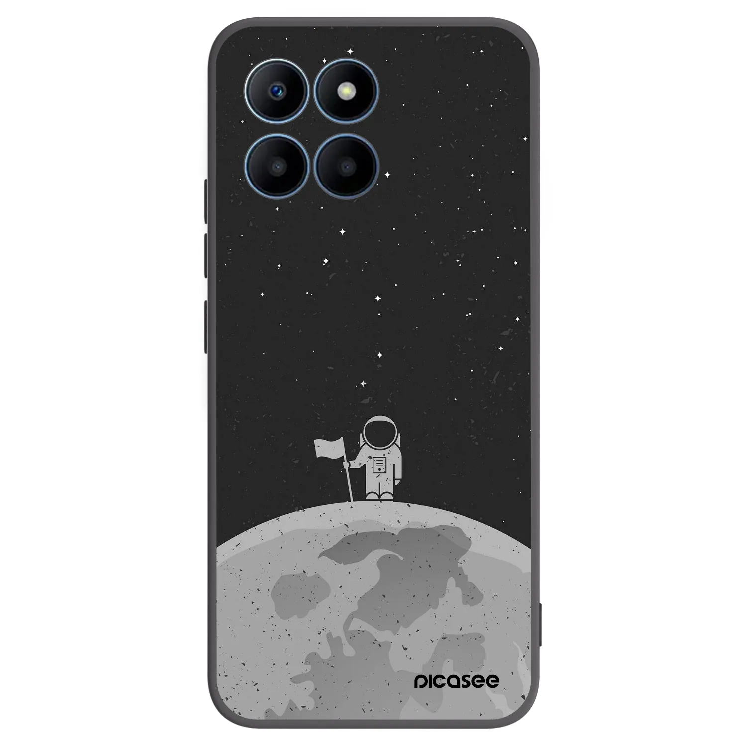 Picasee silikónový čierny obal pre Honor 70 Lite - Astronaut