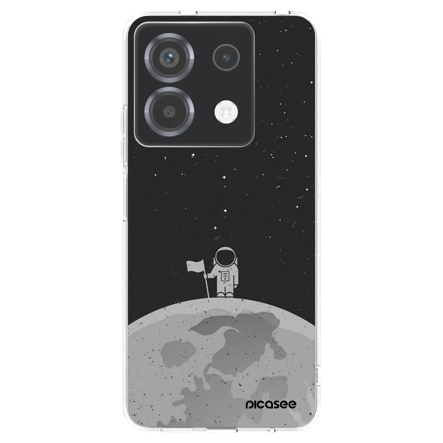 Picasee silikónový prehľadný obal pre Xiaomi Poco X6 - Astronaut