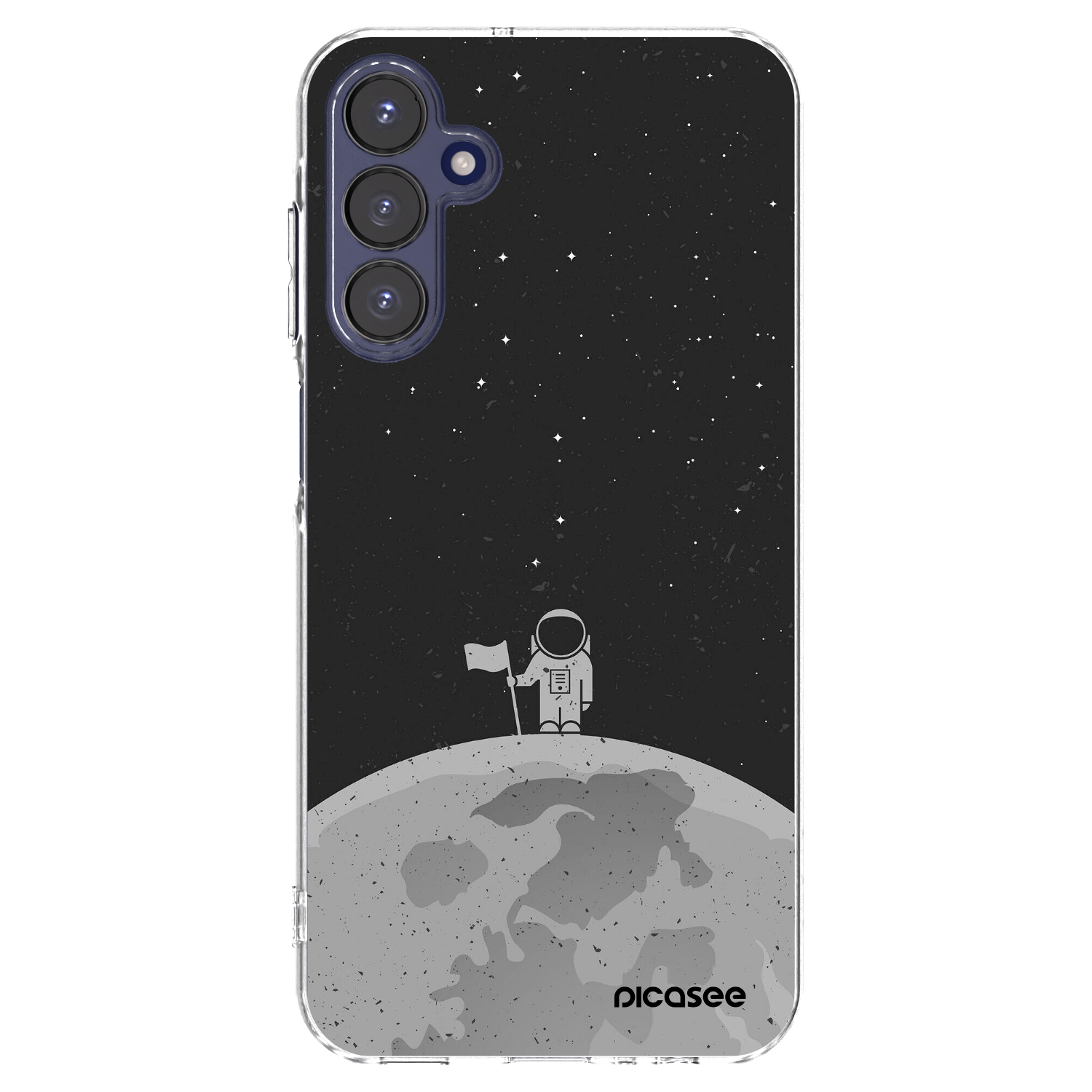 Picasee silikónový prehľadný obal pre Samsung Galaxy A15 A155F 4G - Astronaut
