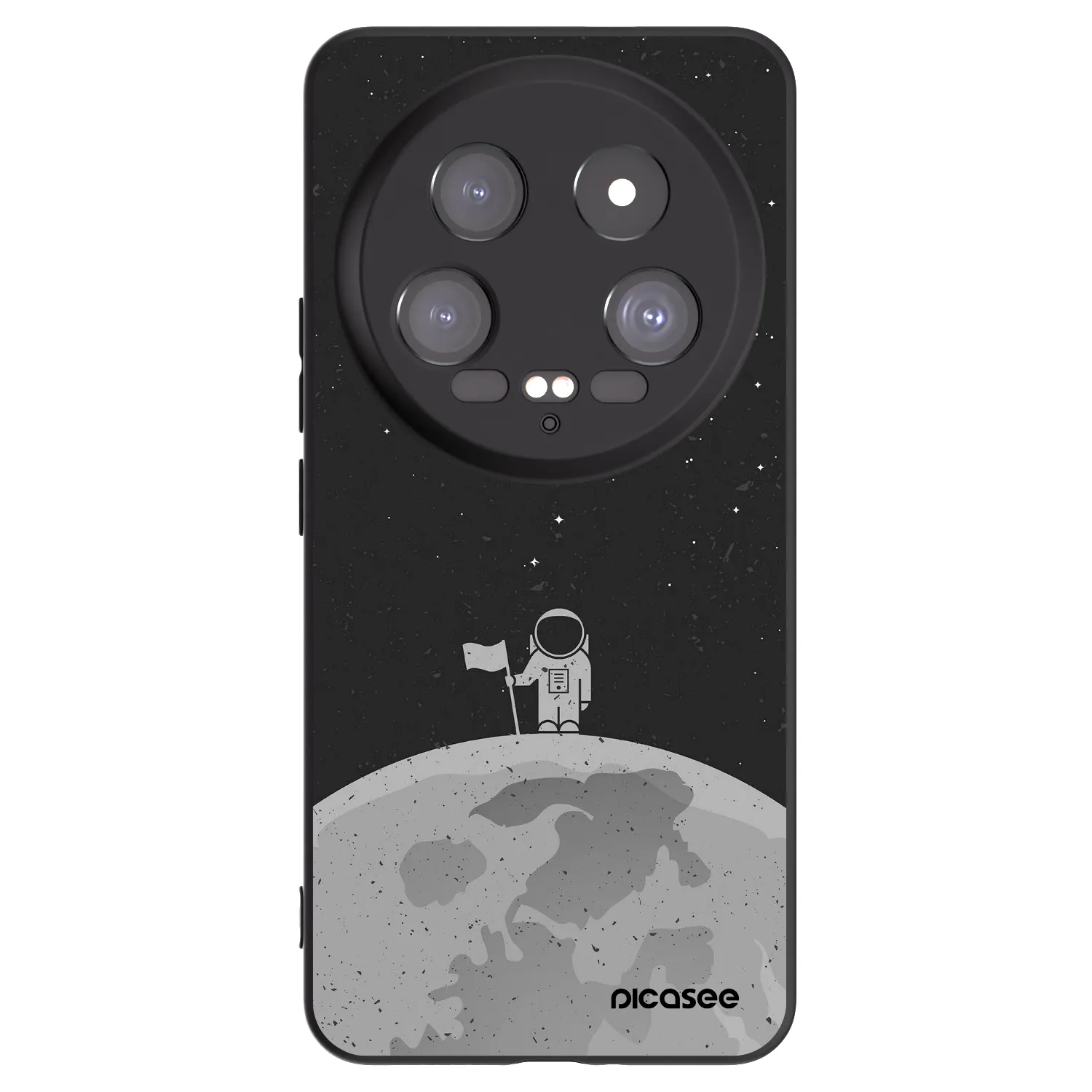 Silikónový čierny obal pre Xiaomi 14 Ultra - Astronaut