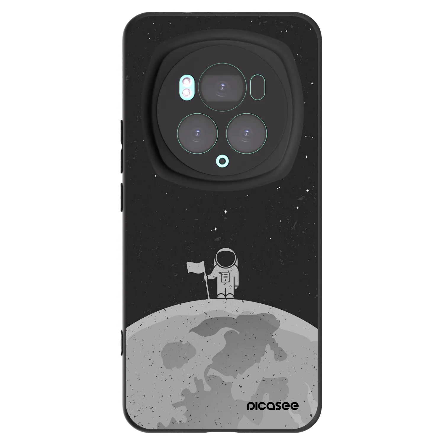 Silikónový čierny obal pre Honor Magic6 Pro - Astronaut