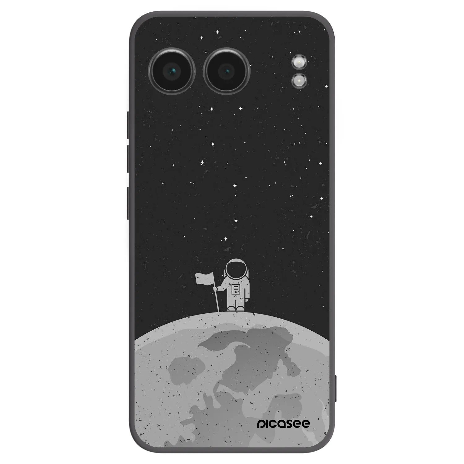 Picasee silikónový čierny obal pre OnePlus Nord 4 - Astronaut