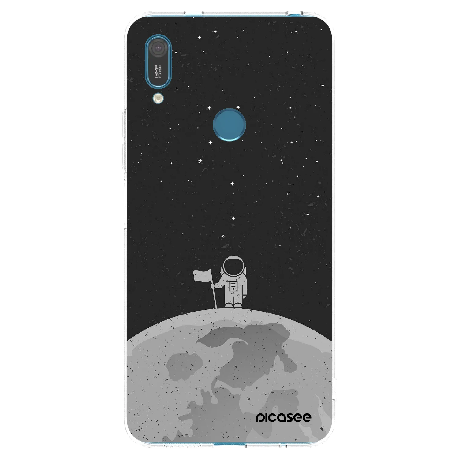 Silikónový prehľadný obal pre Huawei Y7 2019 - Astronaut