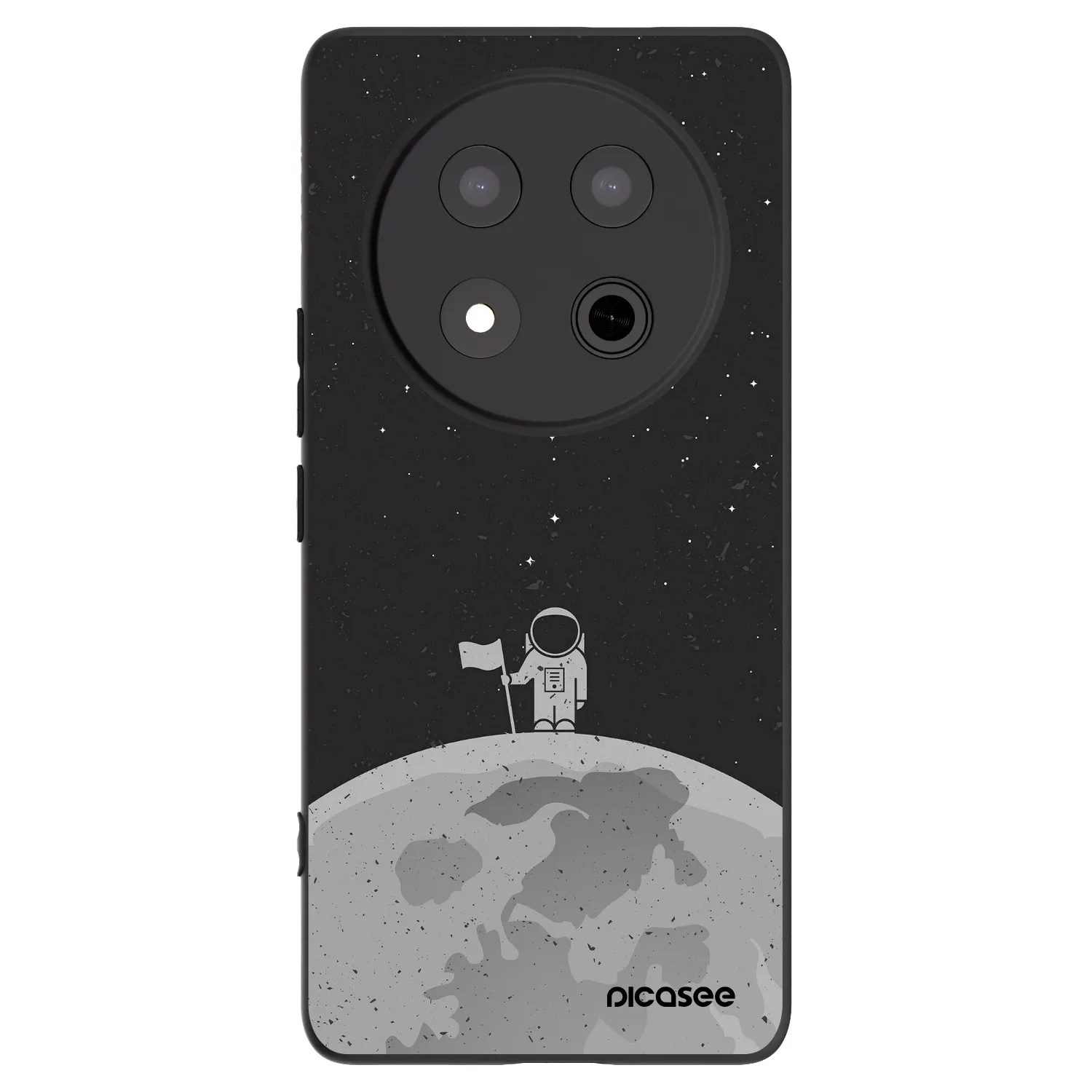 Picasee silikónový čierny obal pre Honor Magic7 Lite 5G - Astronaut