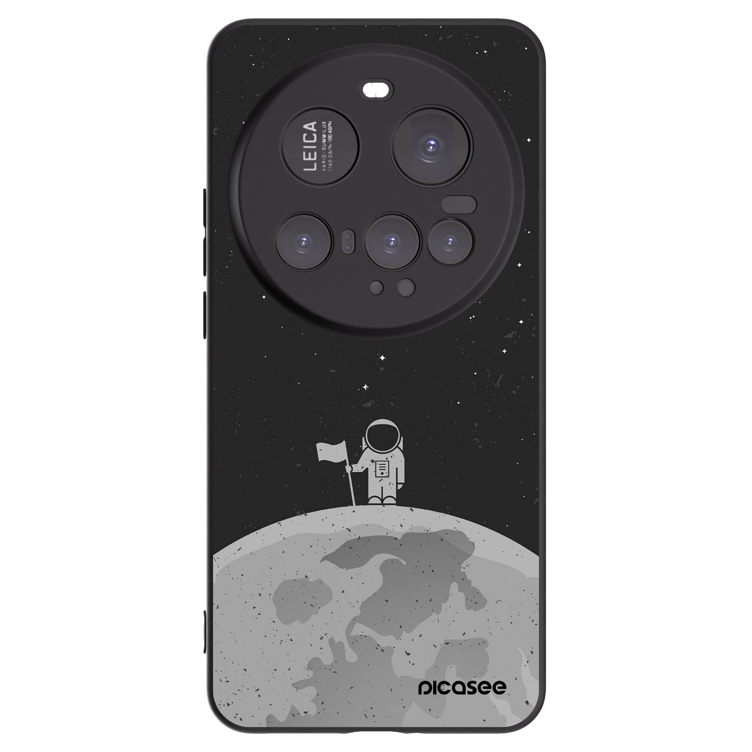 Picasee silikónový čierny obal pre Xiaomi 15 Ultra - Astronaut