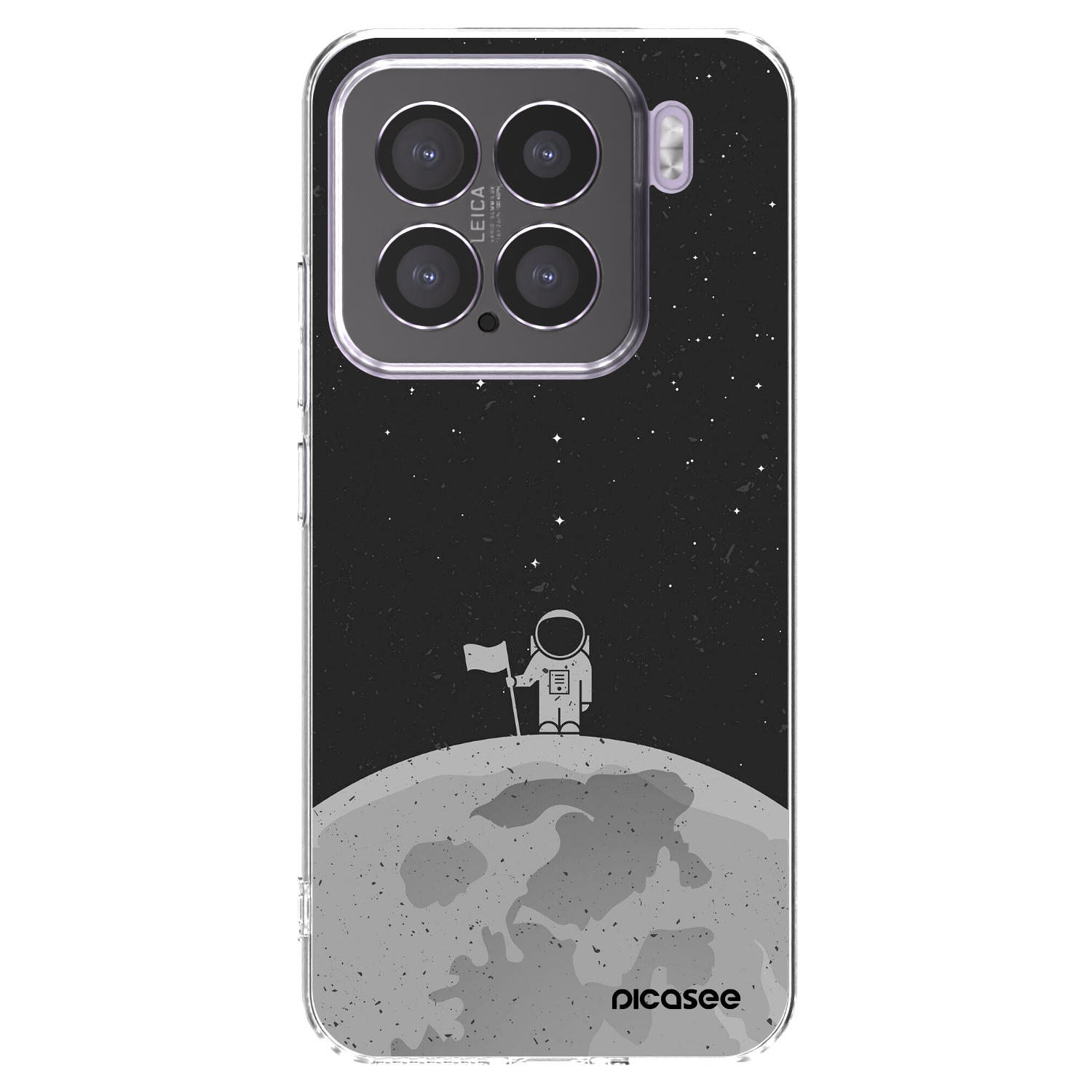 Silikónový prehľadný obal pre Xiaomi 15 - Astronaut