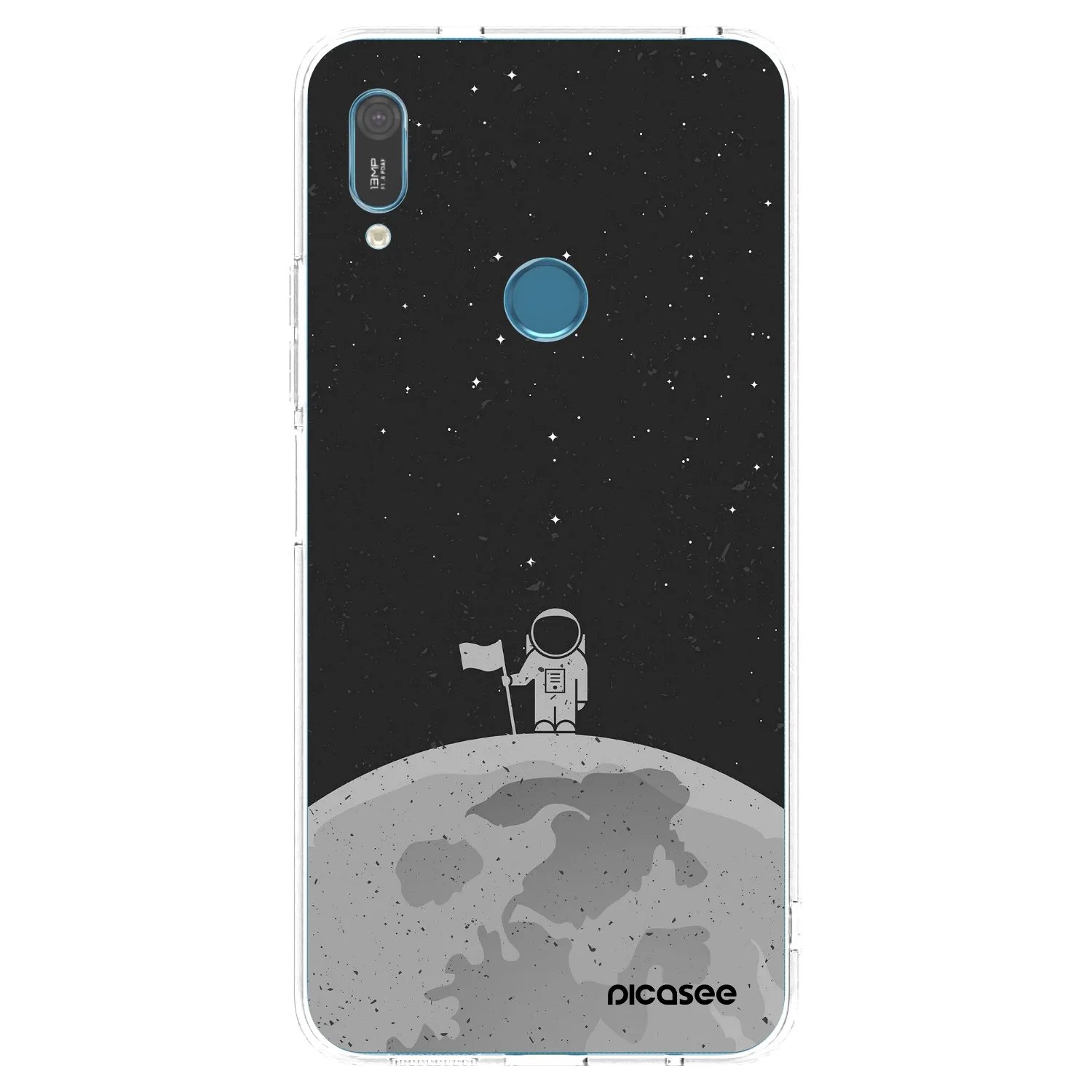 Picasee silikónový prehľadný obal pre Huawei Y6 2019 - Astronaut