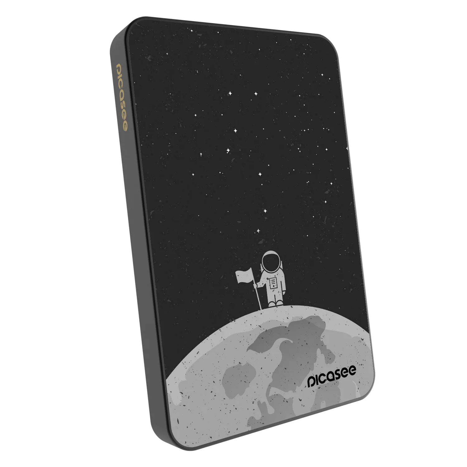 Picasee Powerbanka s MagSafe 5 000 mAh Šedá - Astronaut