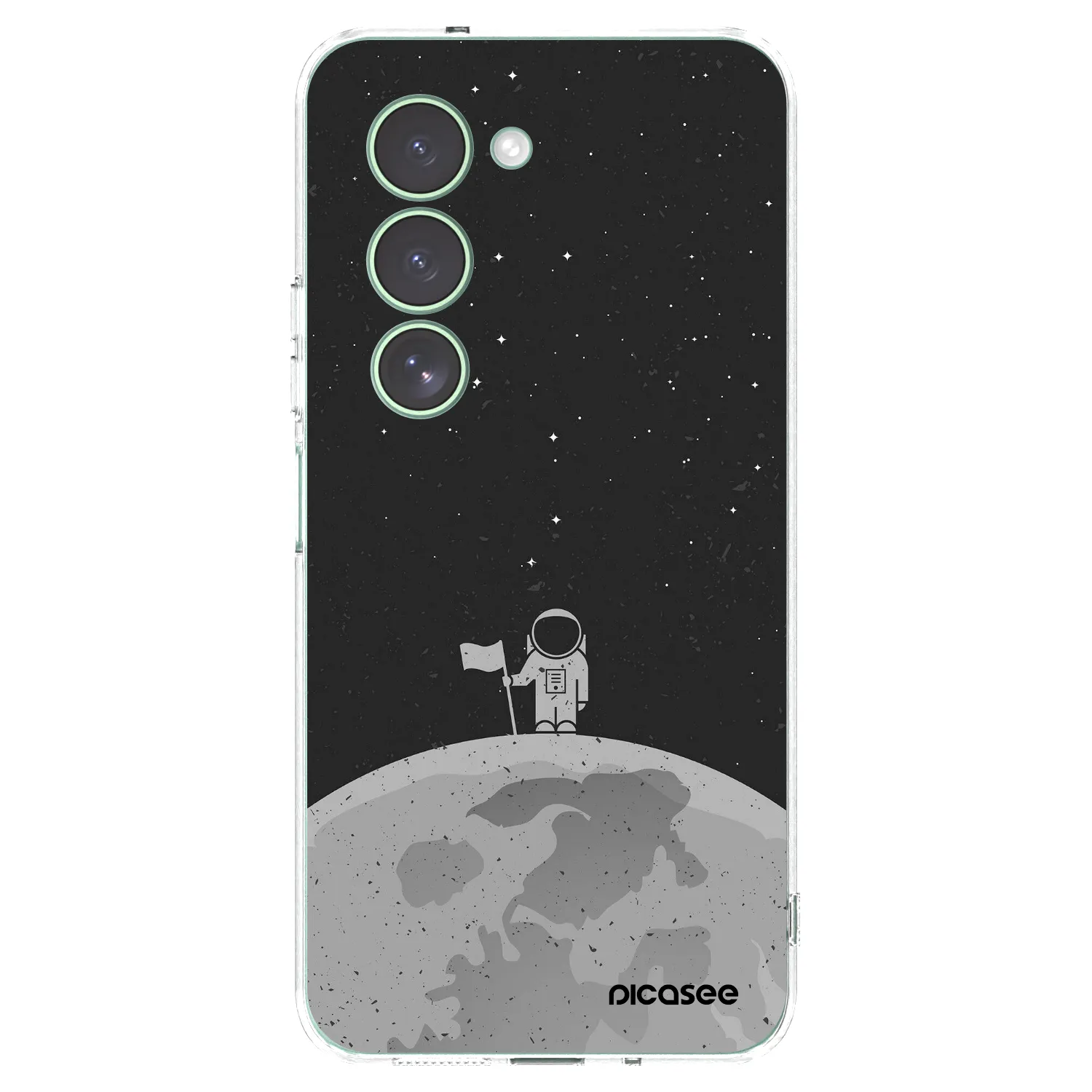 Picasee silikónový prehľadný obal pre Xiaomi Redmi 15 5G - Astronaut