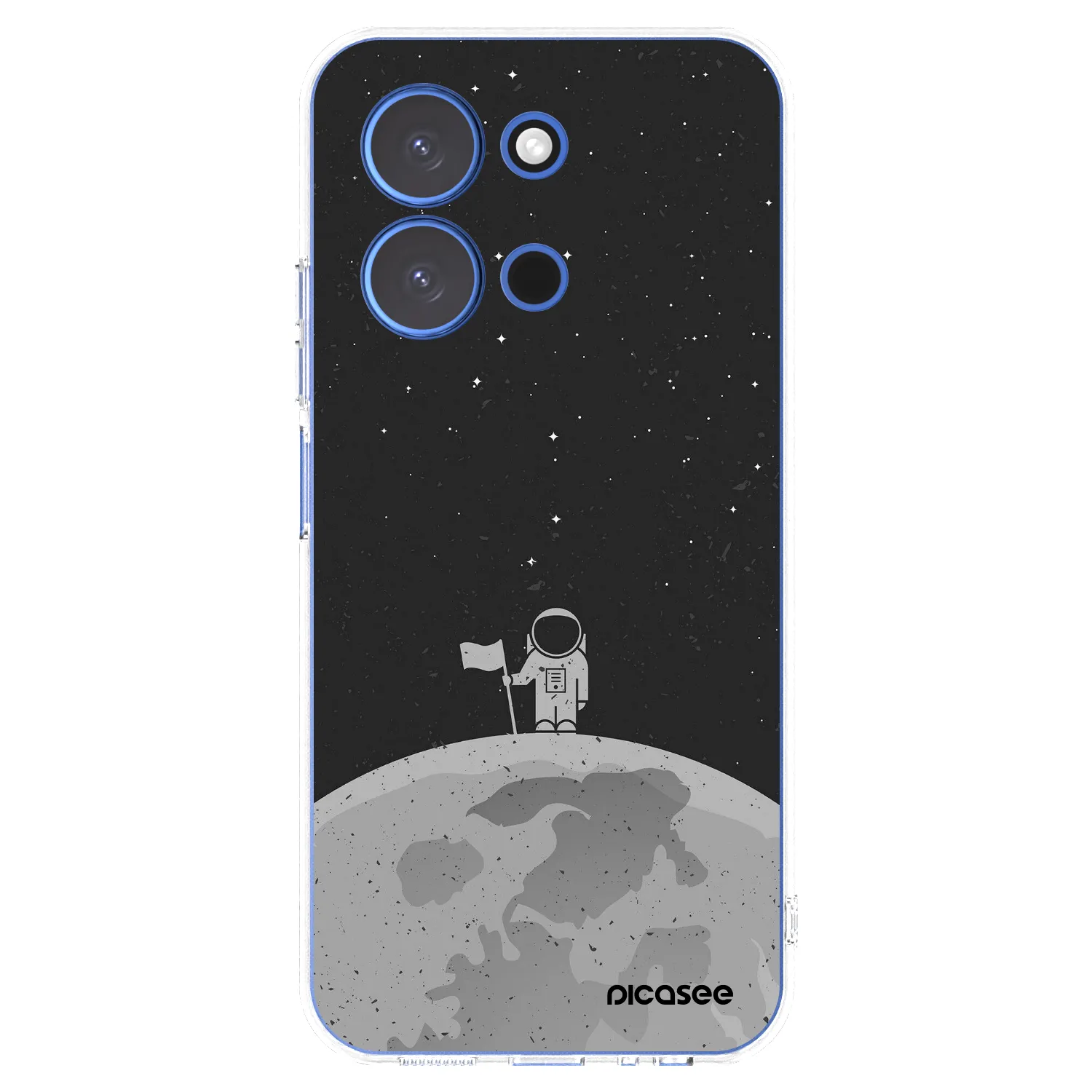 Picasee silikónový prehľadný obal pre Xiaomi Redmi 15C 4G - Astronaut