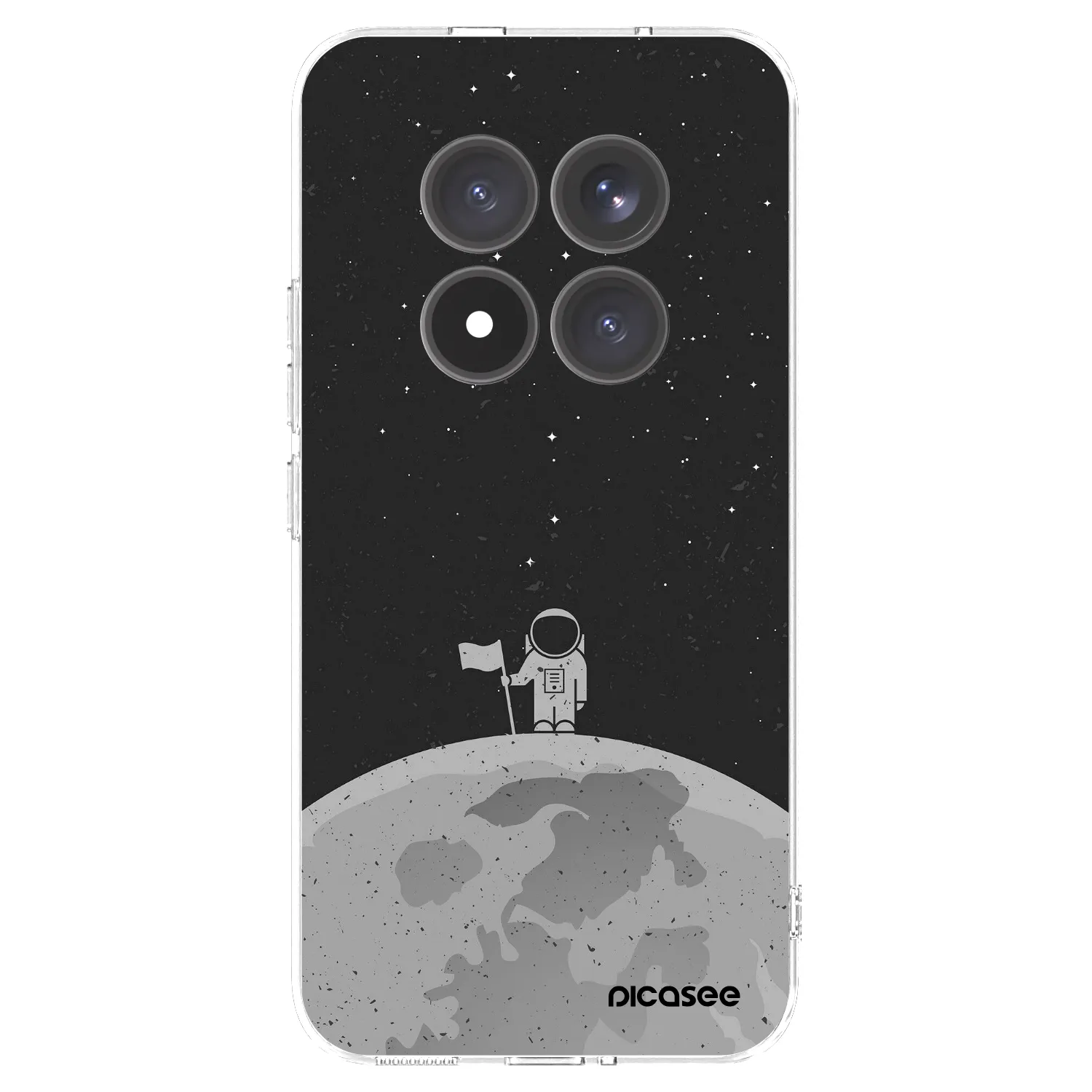 Picasee silikónový prehľadný obal pre Xiaomi Redmi Note 15 Pro+ - Astronaut