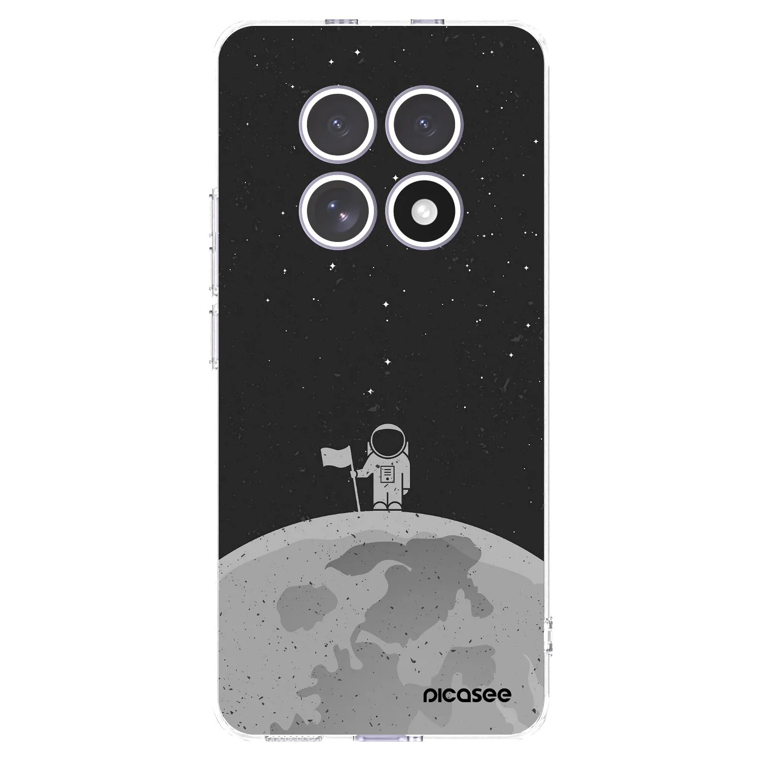 Picasee silikónový prehľadný obal pre Xiaomi Redmi Note 15 - Astronaut