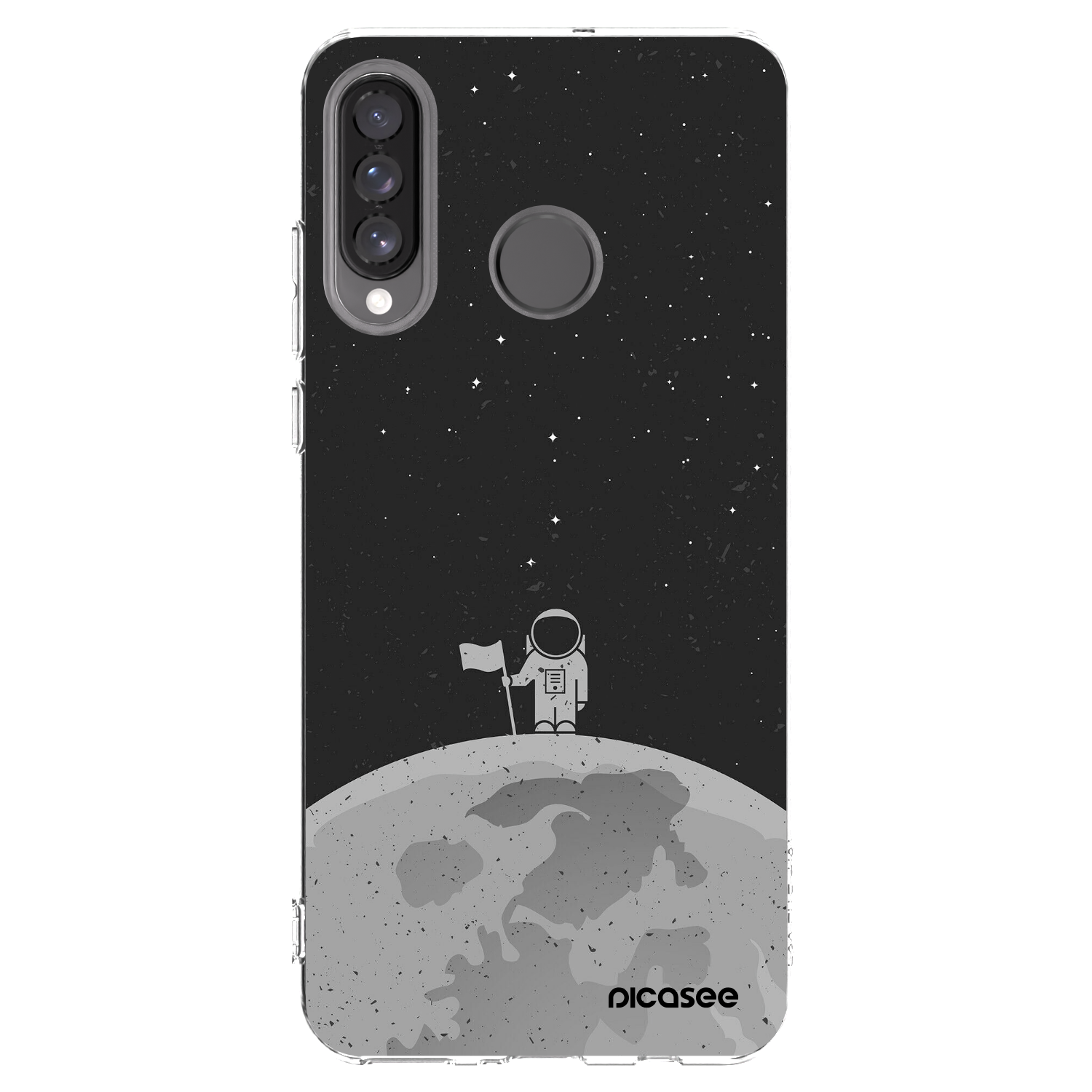 Picasee silikónový prehľadný obal pre Huawei P30 Lite - Astronaut