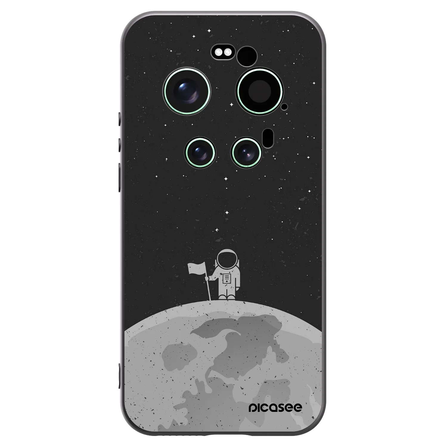 Picasee silikónový čierny obal pre Xiaomi 17 Ultra - Astronaut