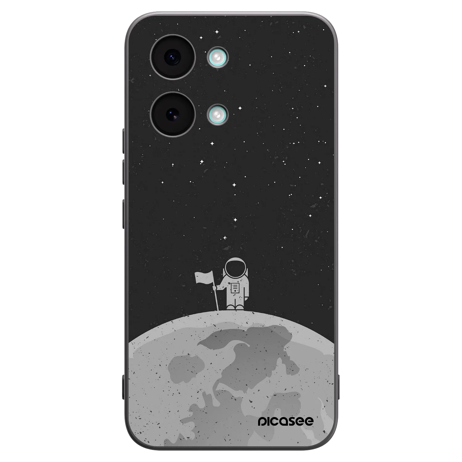 Picasee silikónový čierny obal pre Xiaomi Poco X8 Pro Max - Astronaut