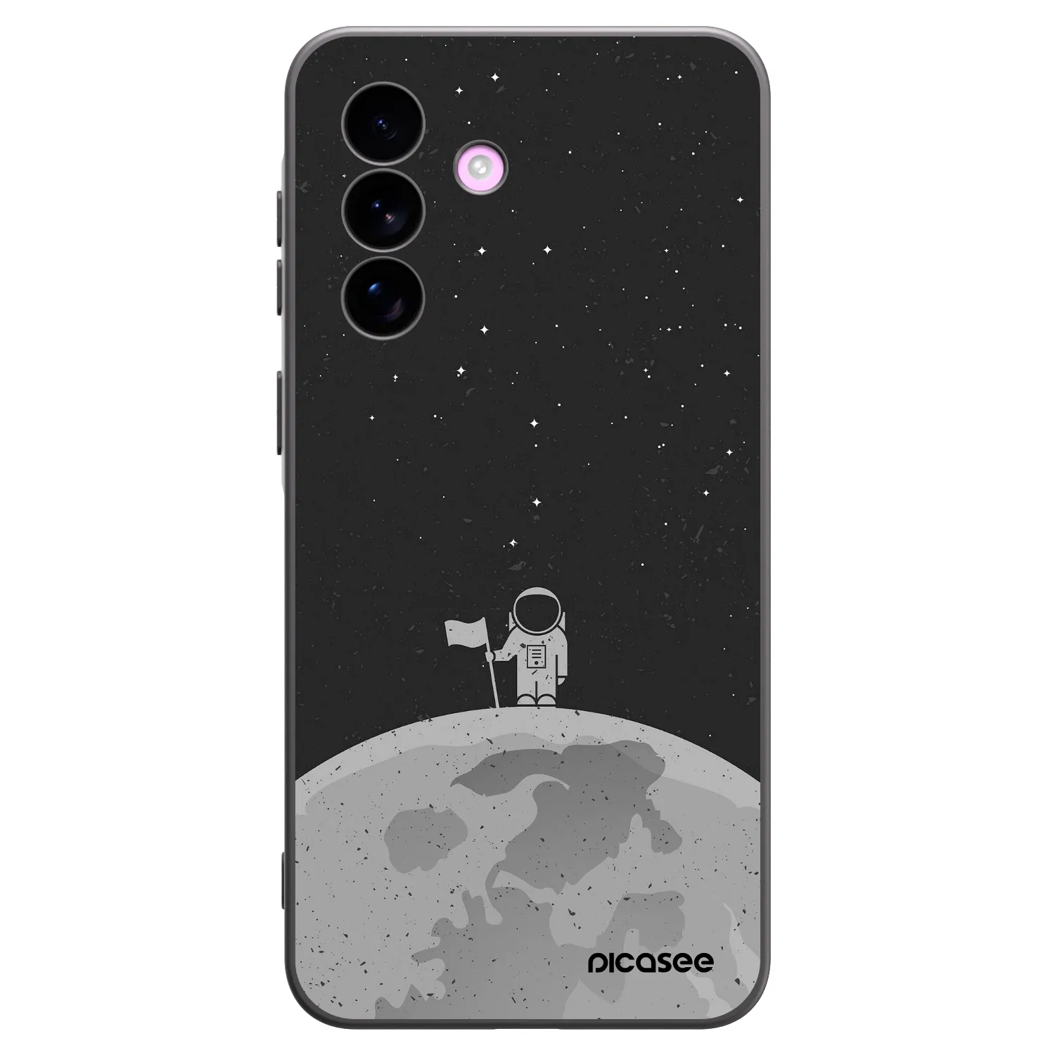 Picasee silikónový čierny obal pre Samsung Galaxy A57 5G - Astronaut