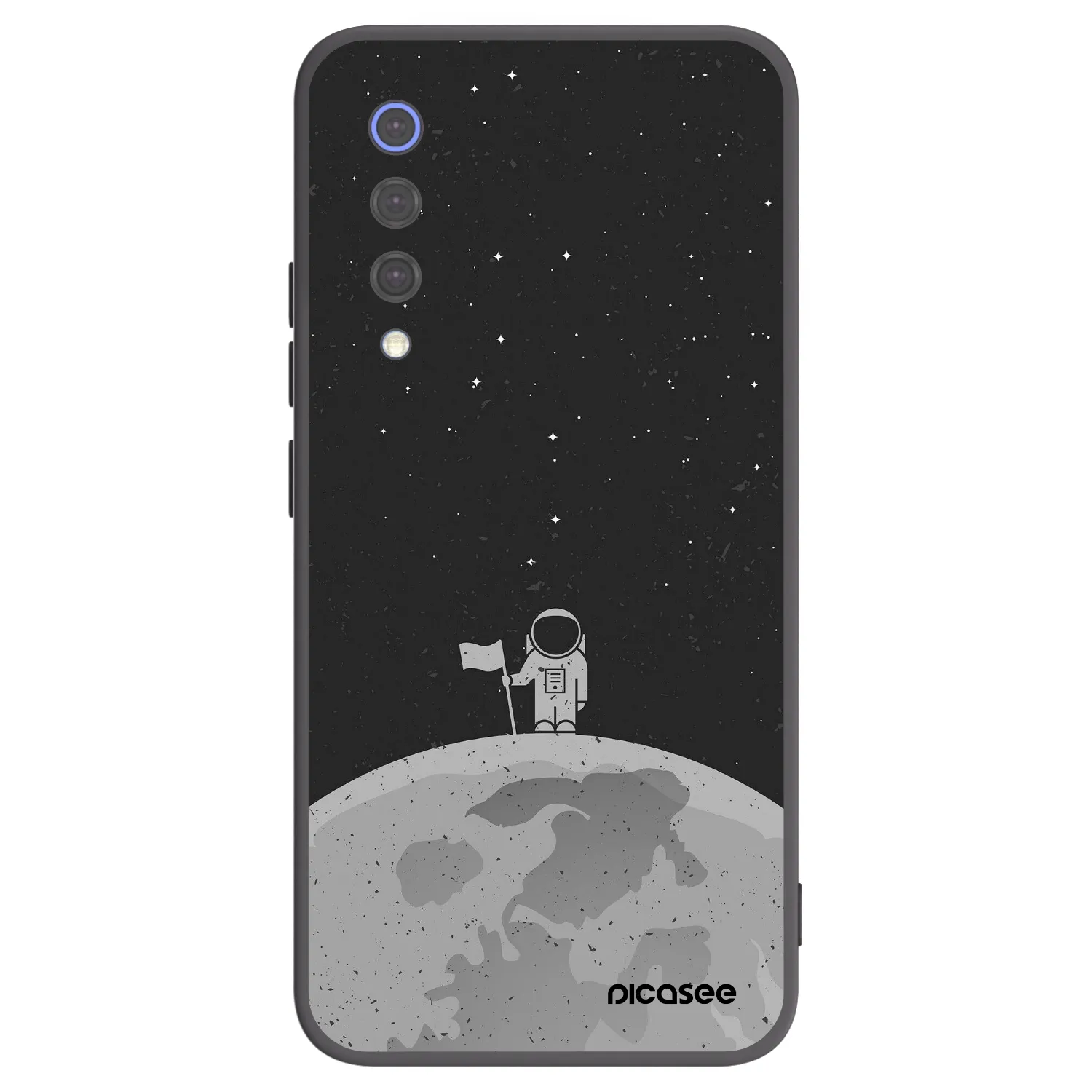 Picasee silikónový čierny obal pre Xiaomi Mi 9 SE - Astronaut