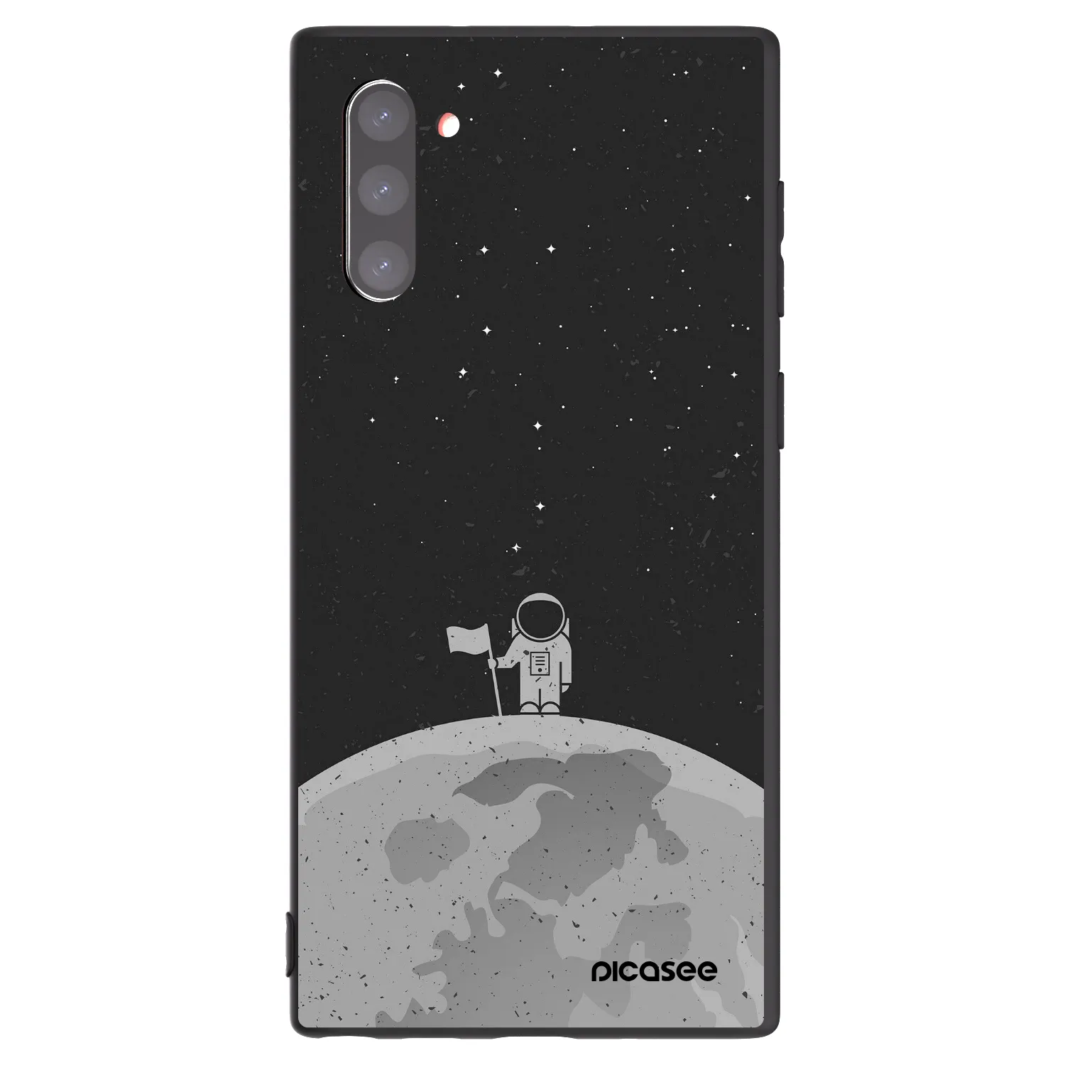 Picasee silikónový čierny obal pre Samsung Galaxy Note 10 N970F - Astronaut