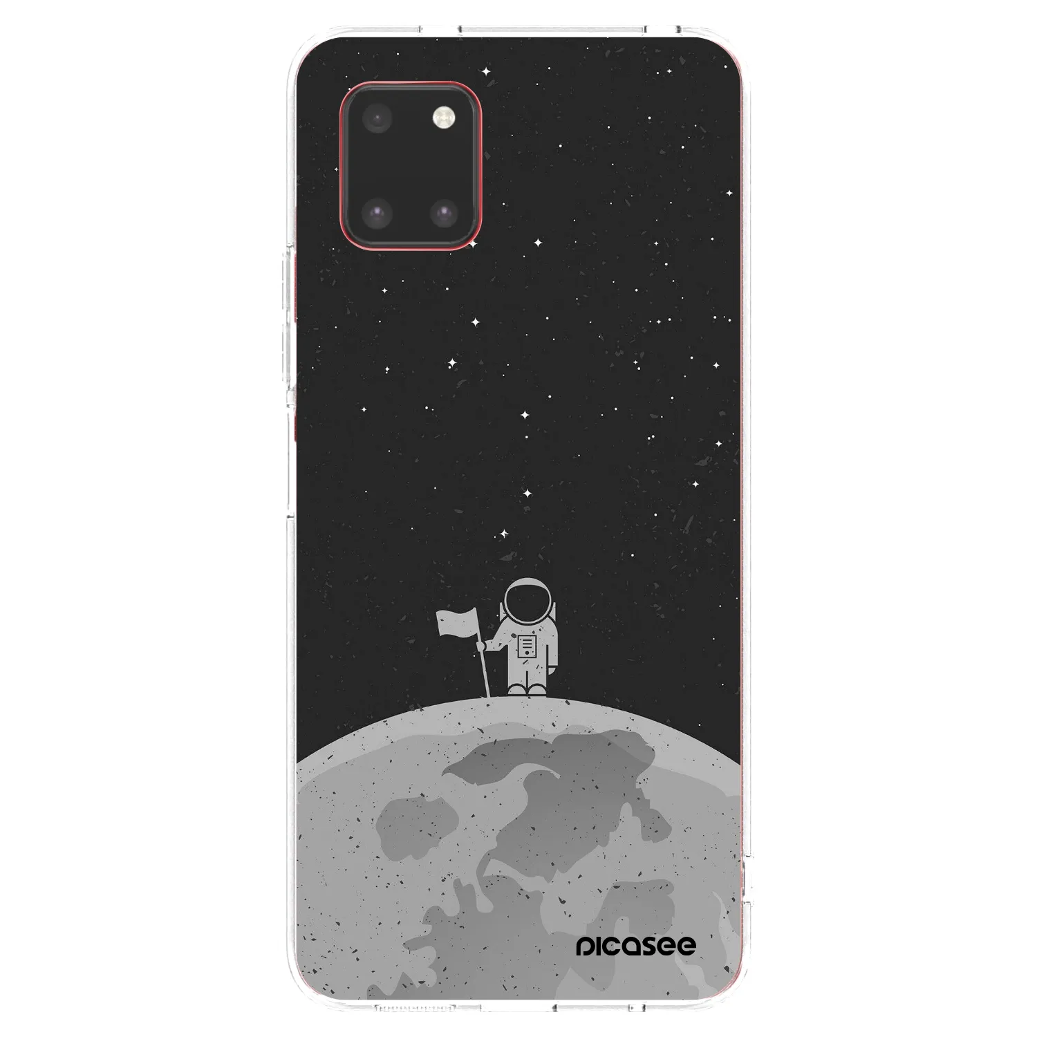 Picasee silikónový prehľadný obal pre Samsung Galaxy Note 10 Lite N770F - Astronaut