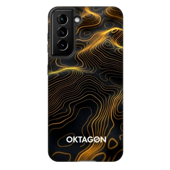 Obal pre Samsung Galaxy S22 5G - OKTAGON - Fightflow Abstract