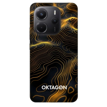 Obal pre Xiaomi Redmi Note 14 4G - OKTAGON - Fightflow Abstract