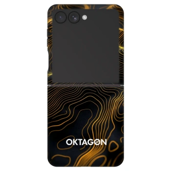Obal pre Samsung Galaxy Z Flip7 5G - OKTAGON - Fightflow Abstract