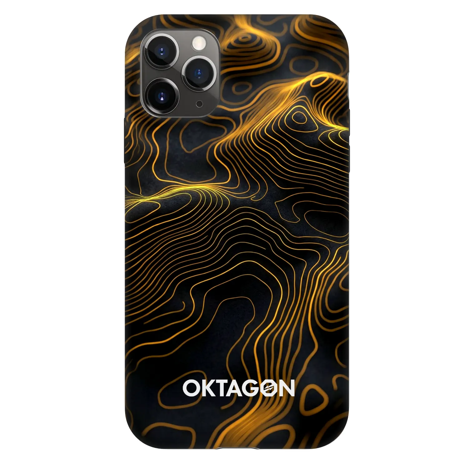 Picasee Fashion Case pre Apple iPhone 11 Pro - OKTAGON - Fightflow Abstract