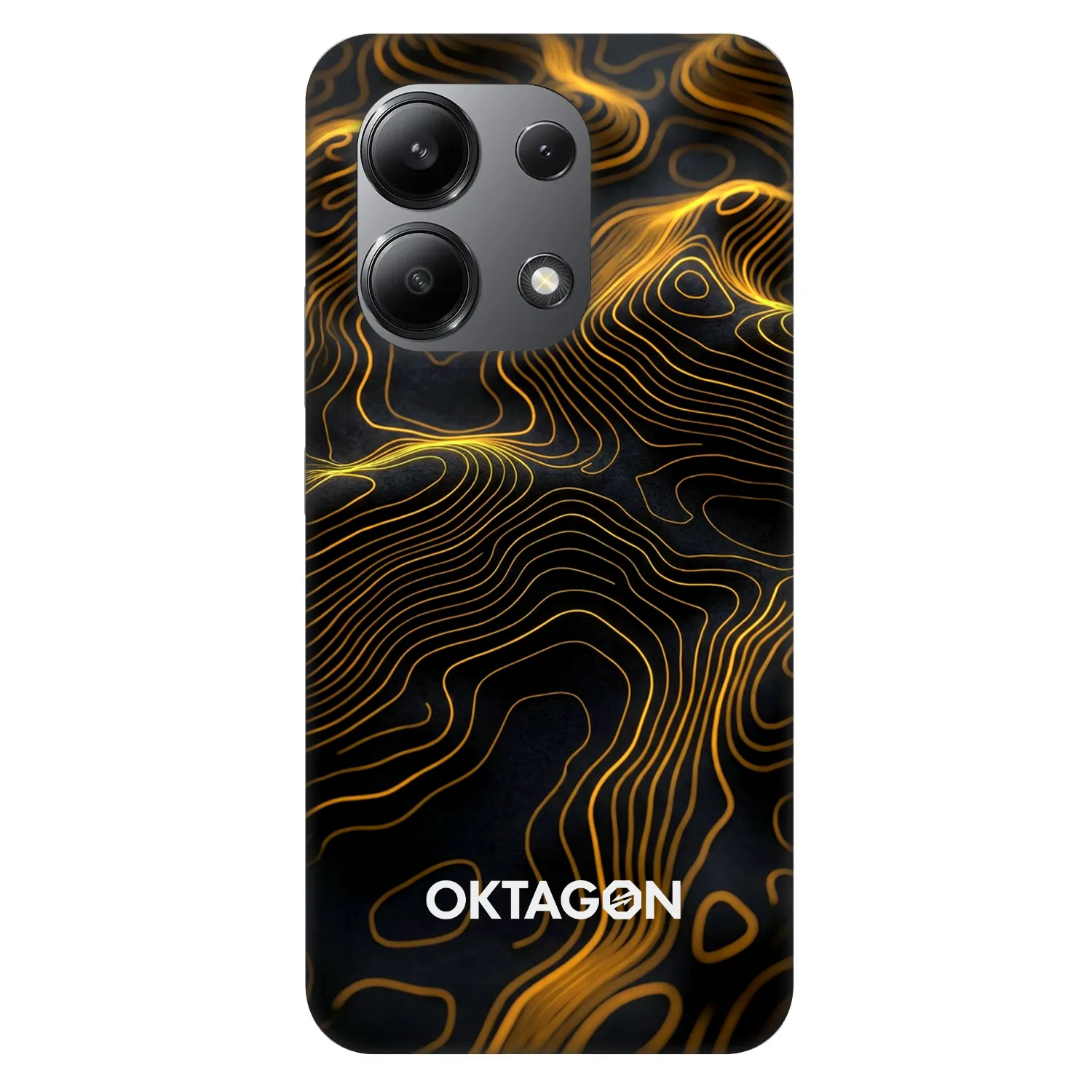 Picasee Fashion Case pre Xiaomi Redmi Note 13 4G - OKTAGON - Fightflow Abstract
