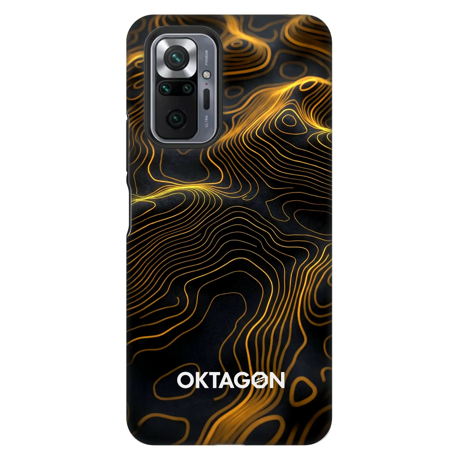 Picasee Fashion Case pre Xiaomi Redmi Note 10 Pro - OKTAGON - Fightflow Abstract