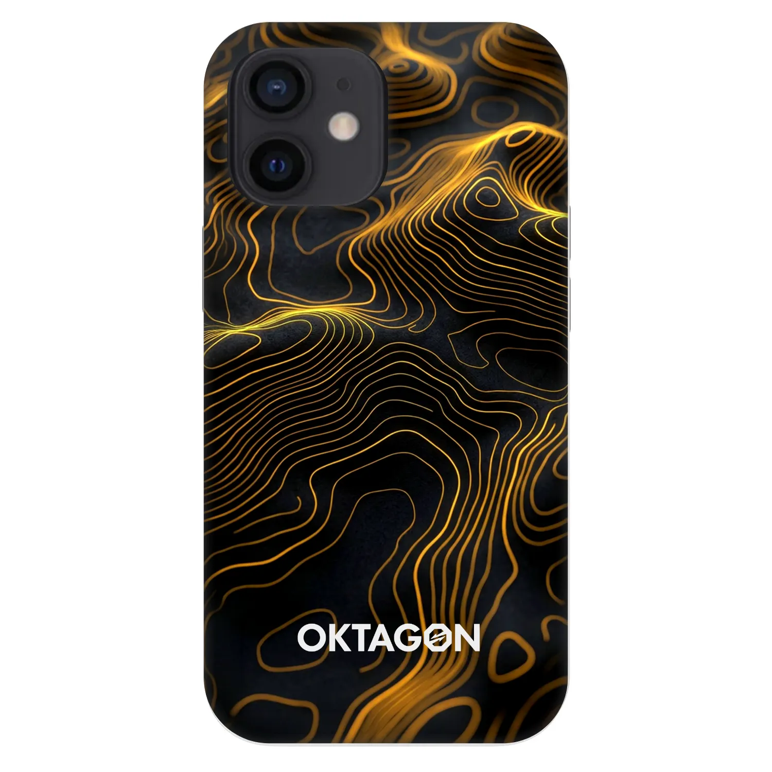 Picasee Fashion Case pre Apple iPhone 12 mini - OKTAGON - Fightflow Abstract