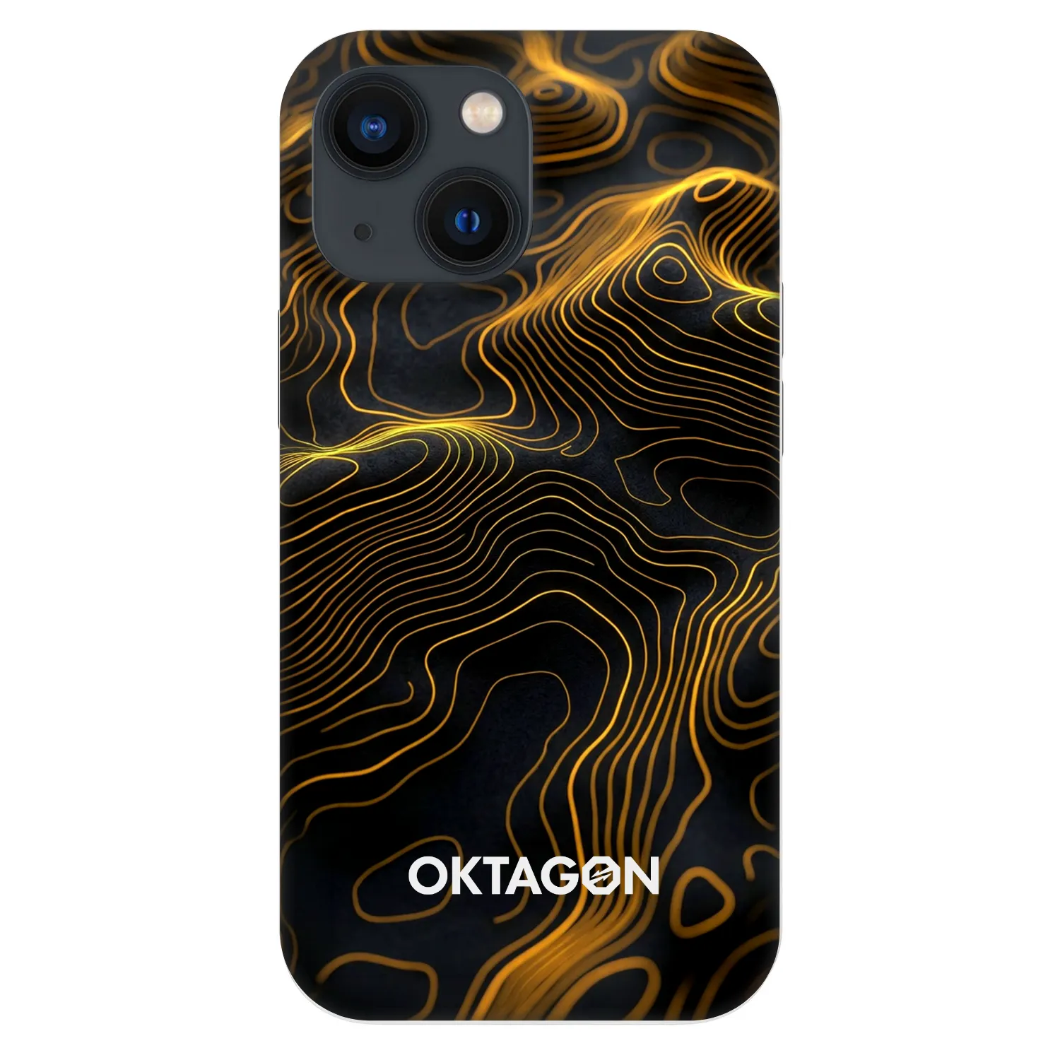 Picasee Fashion Case pre Apple iPhone 13 mini - OKTAGON - Fightflow Abstract