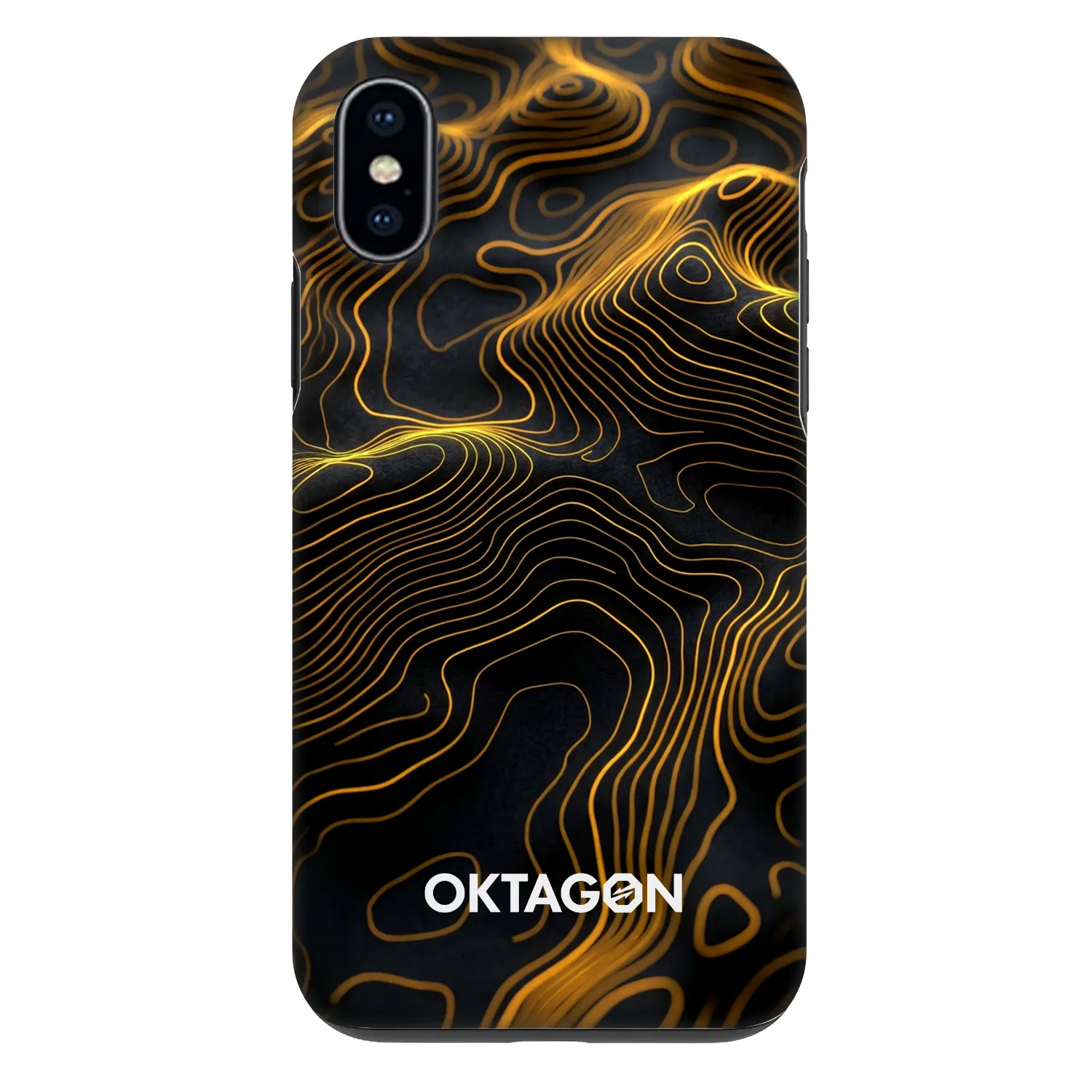 Picasee Fashion Case pre Apple iPhone X/XS - OKTAGON - Fightflow Abstract