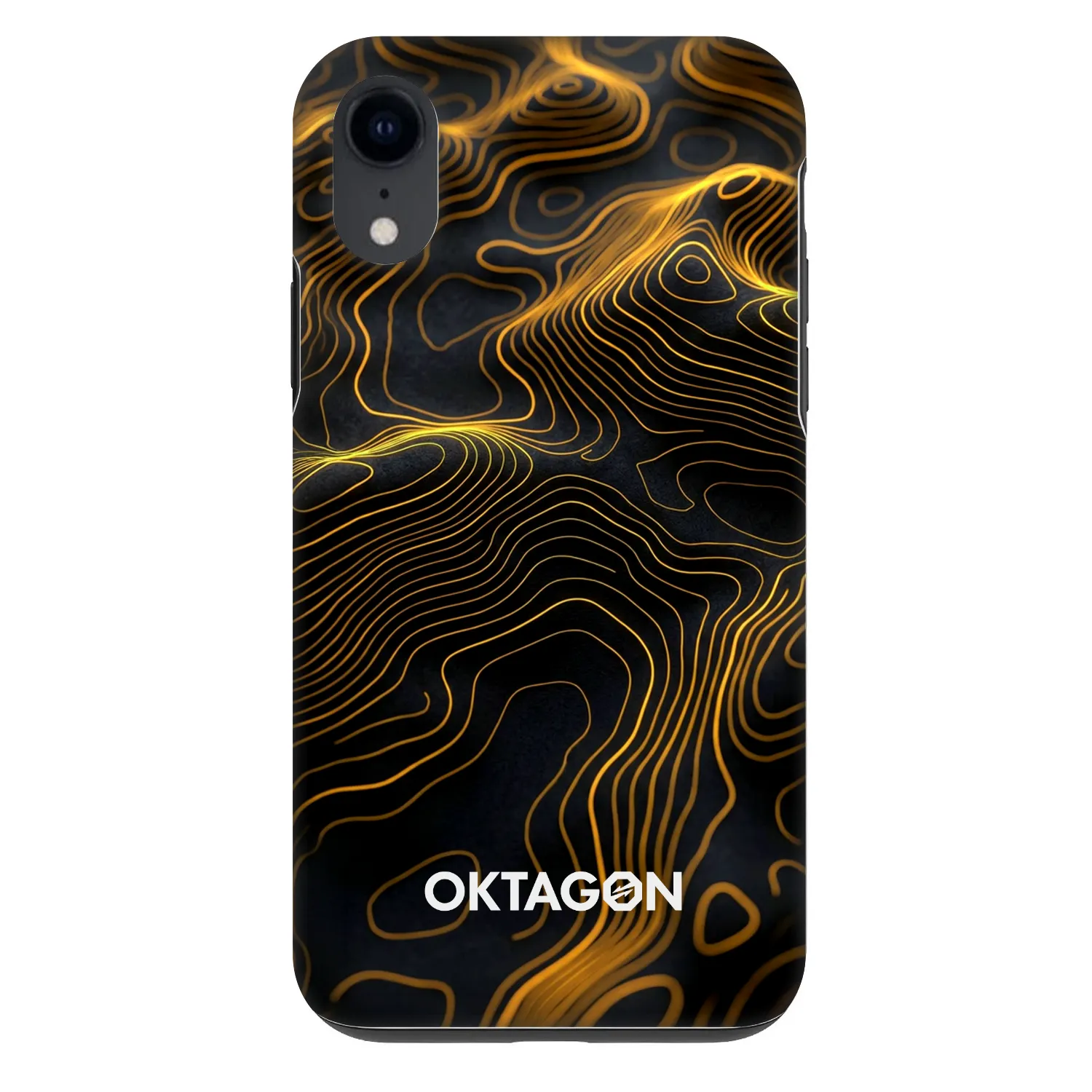 Picasee Fashion Case pre Apple iPhone XR - OKTAGON - Fightflow Abstract