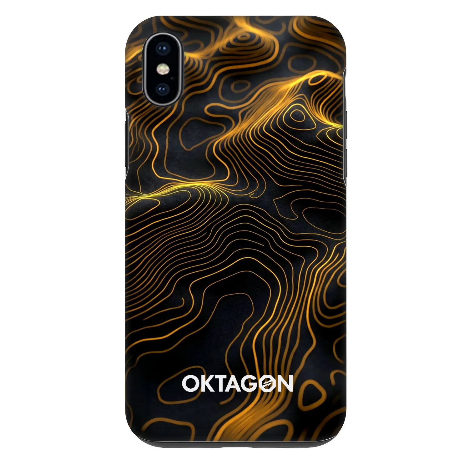 Picasee Fashion Case pre Apple iPhone XS Max - OKTAGON - Fightflow Abstract