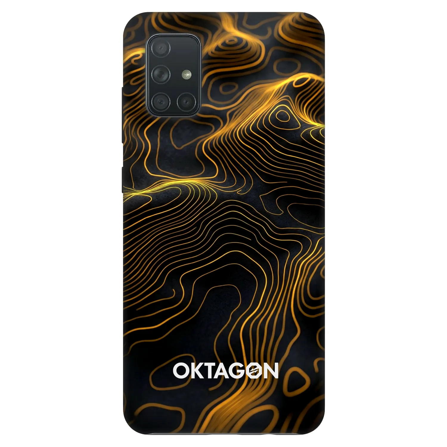Picasee Fashion Case pre Samsung Galaxy A71 A715F - OKTAGON - Fightflow Abstract