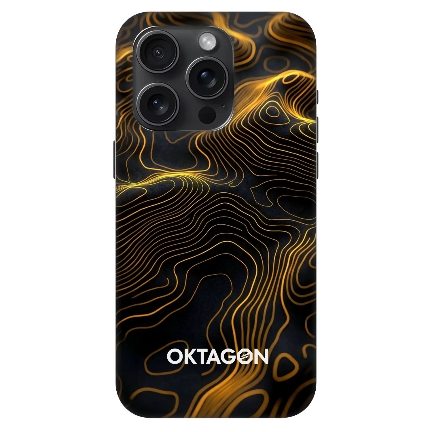 Fashion Case MagSafe pre Apple iPhone 15 Pro - OKTAGON - Fightflow Abstract