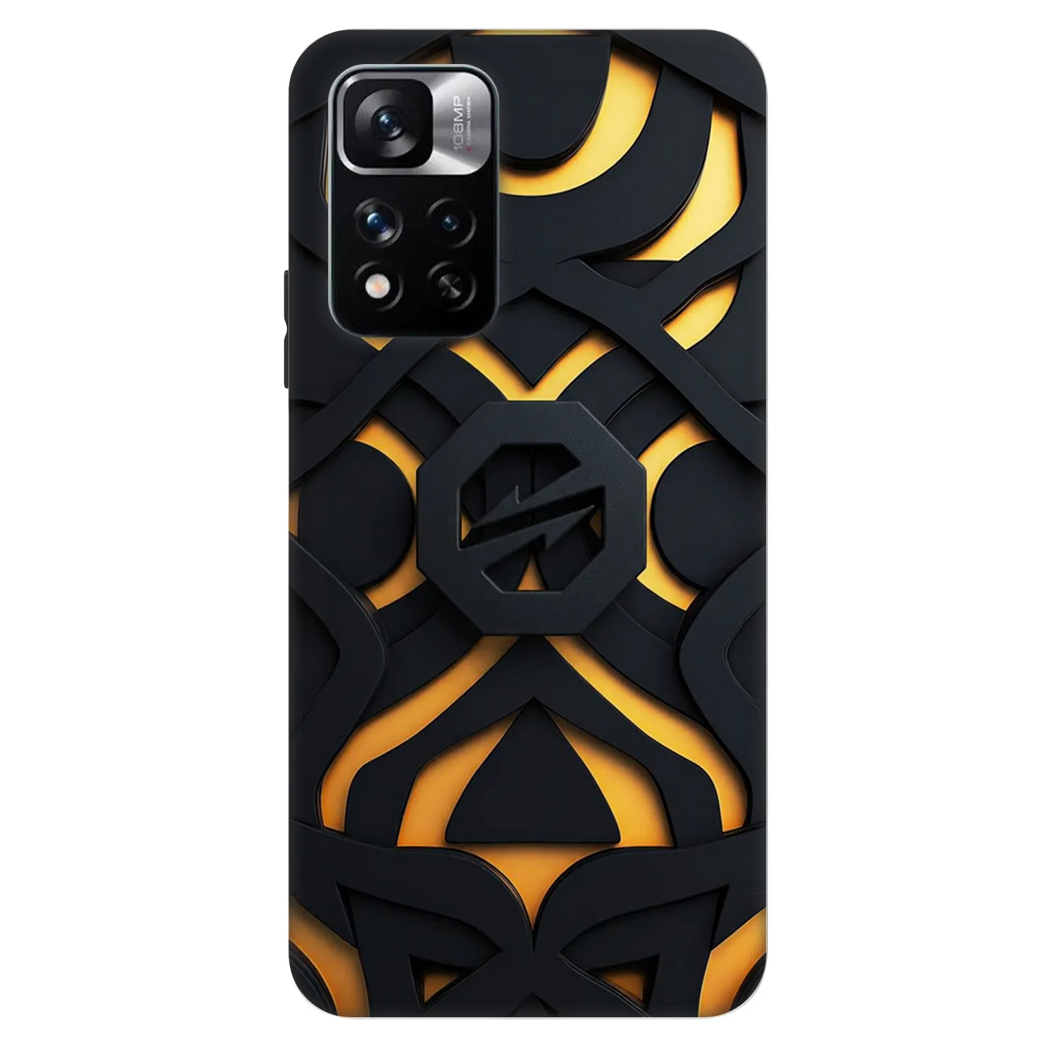 Picasee Fashion Case pre Xiaomi Redmi Note 11 Pro 5G - OKTAGON - Impact Abstract