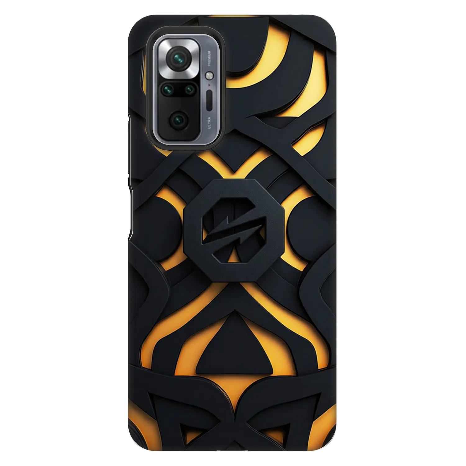 Picasee Fashion Case pre Xiaomi Redmi Note 10 Pro - OKTAGON - Impact Abstract