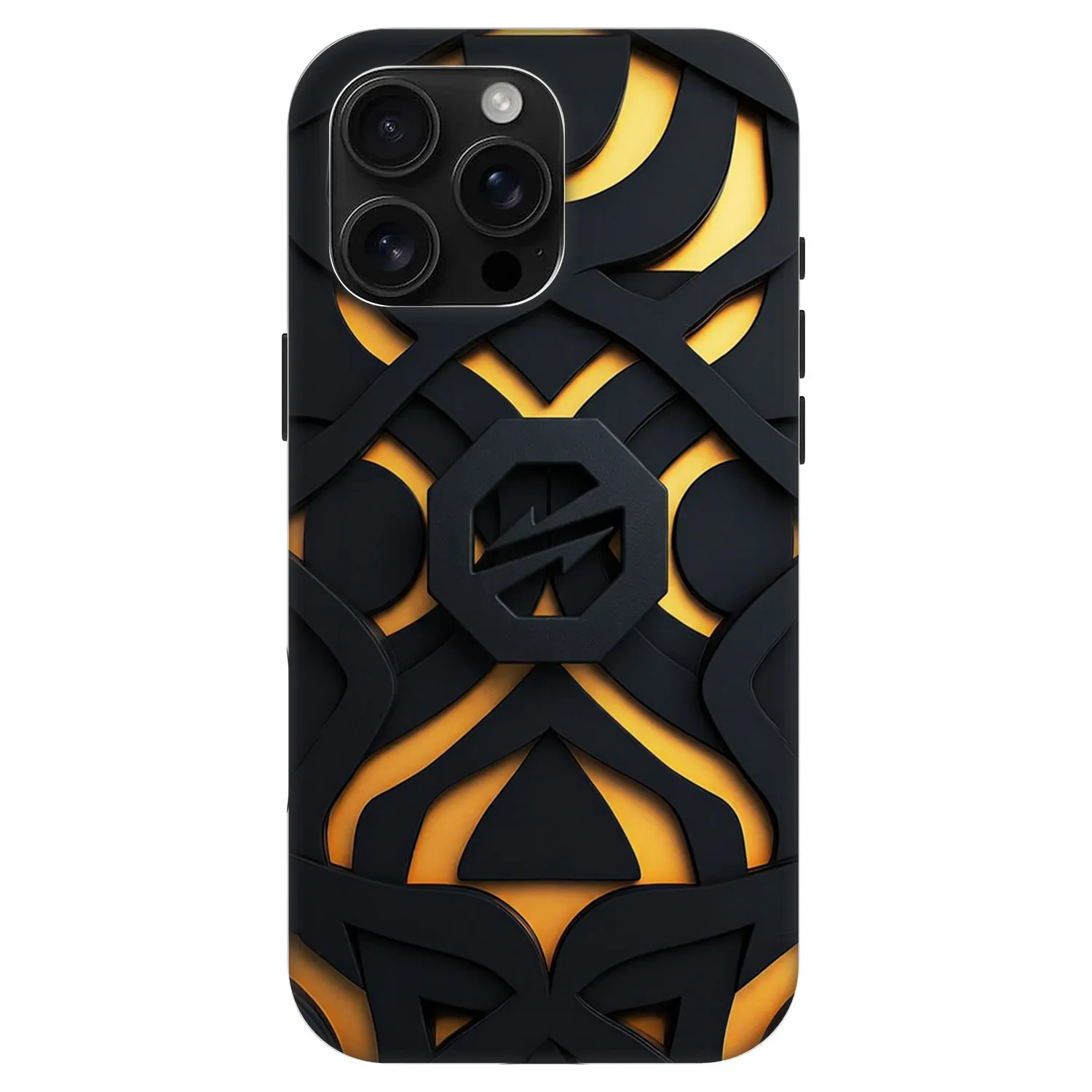 Picasee Fashion Case MagSafe pre Apple iPhone 16 Pro Max - OKTAGON - Impact Abstract