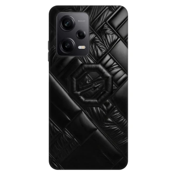 Obal pre Xiaomi Redmi Note 12 Pro+ 5G - OKTAGON - Puffer Blackout