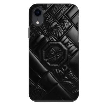 Obal pre Apple iPhone XR - OKTAGON - Puffer Blackout